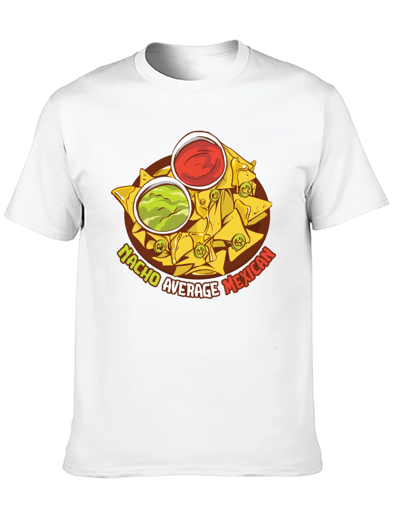 Black Nacho Average Mexican Food T-Shirt view 10