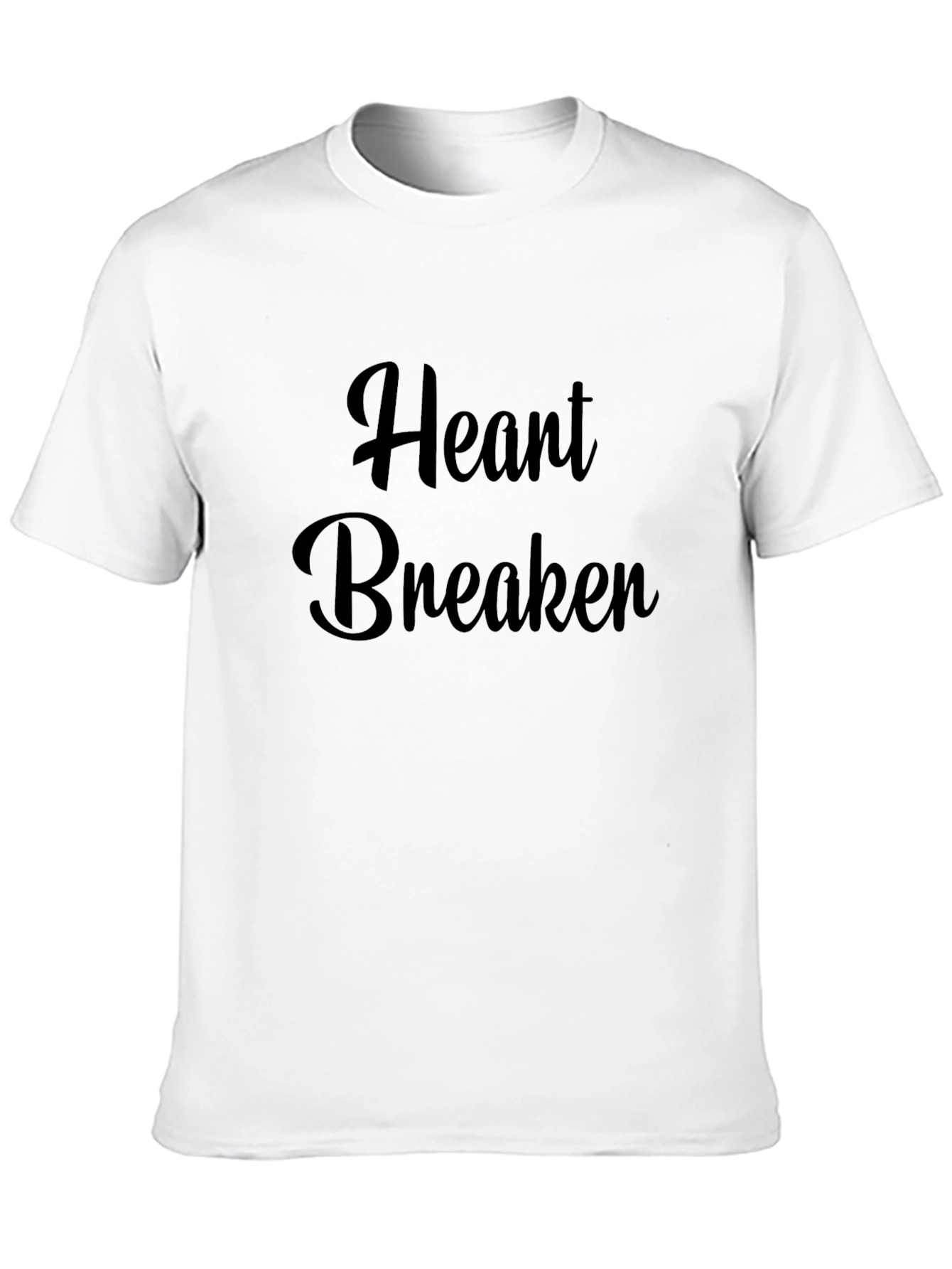 Black Heart Breaker Black T-Shirt view 10