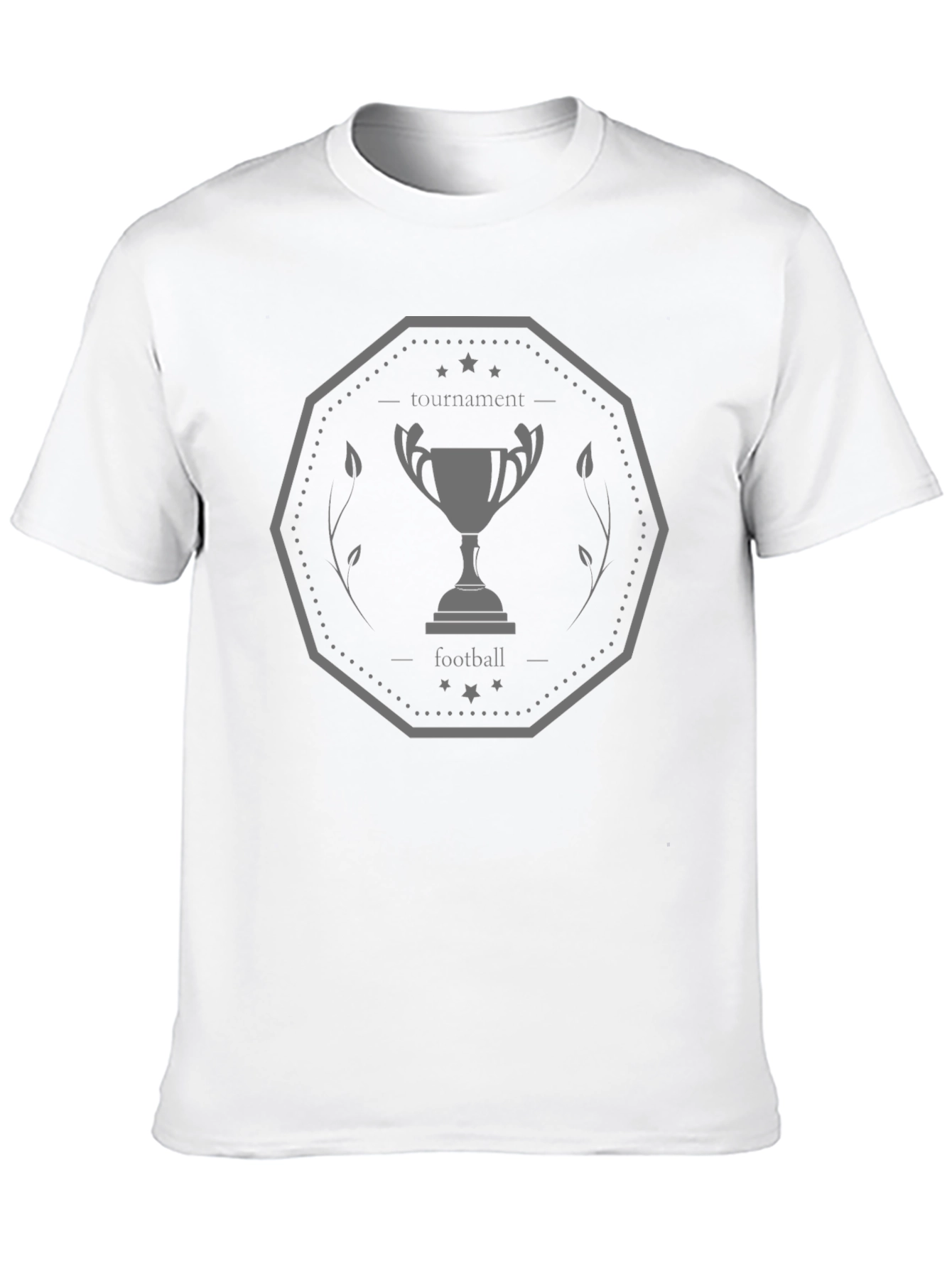 Black Football Tournament Graphic Tee - Stylish Comfort view 10