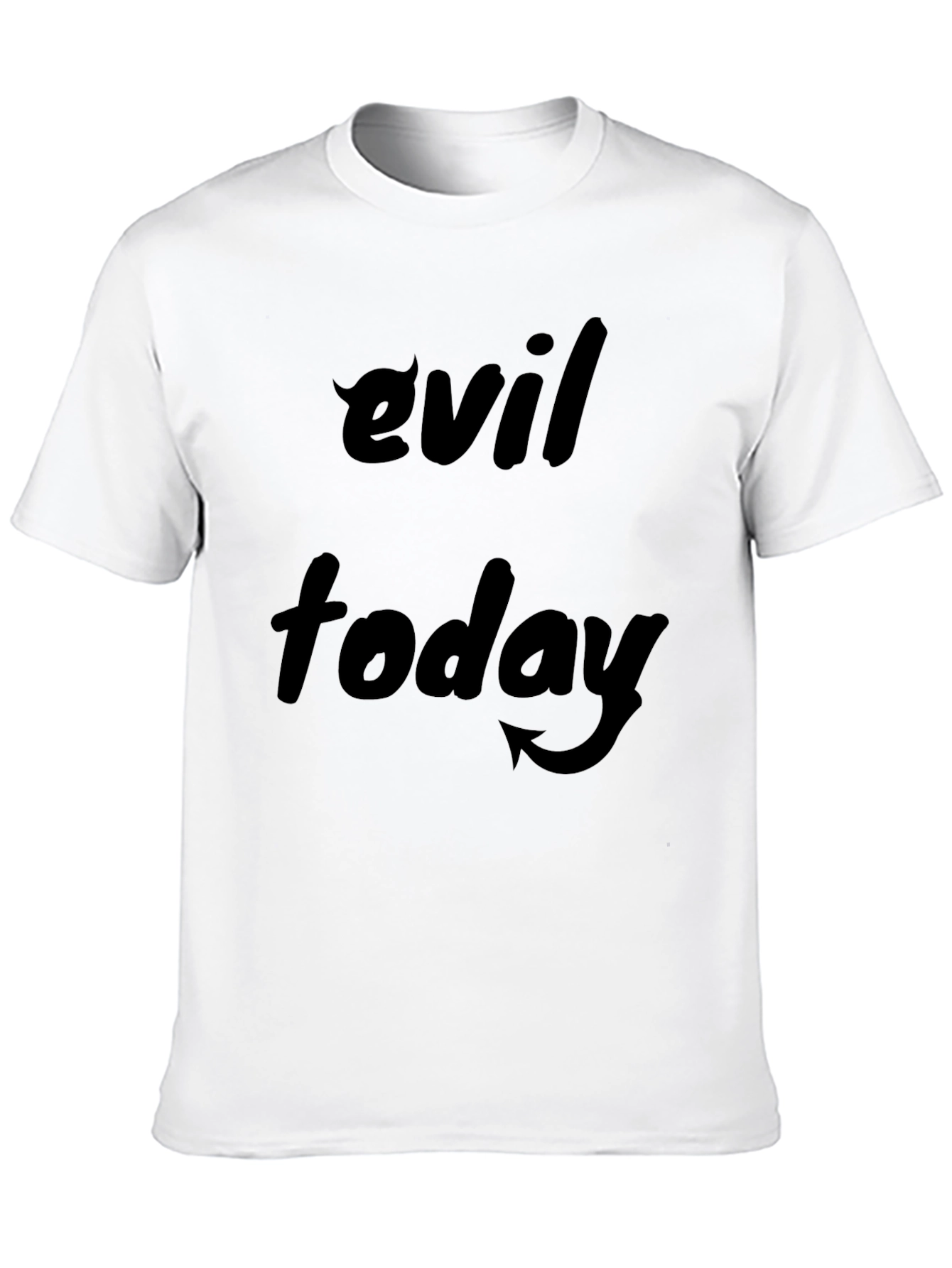 Black Evil Today Black T-Shirt view 10