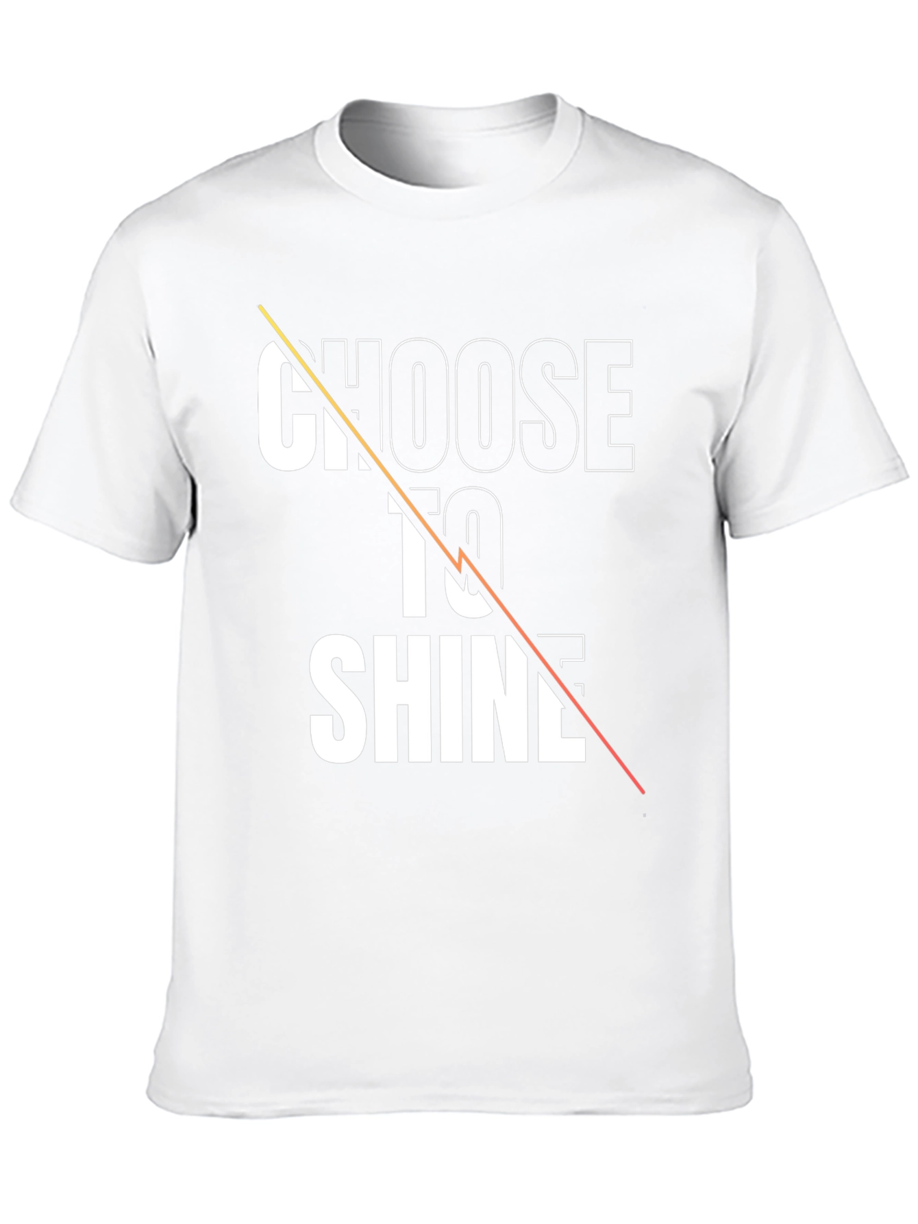 Black Choose to Shine Graphic Tee - Stylish Black T-Shirt view 10