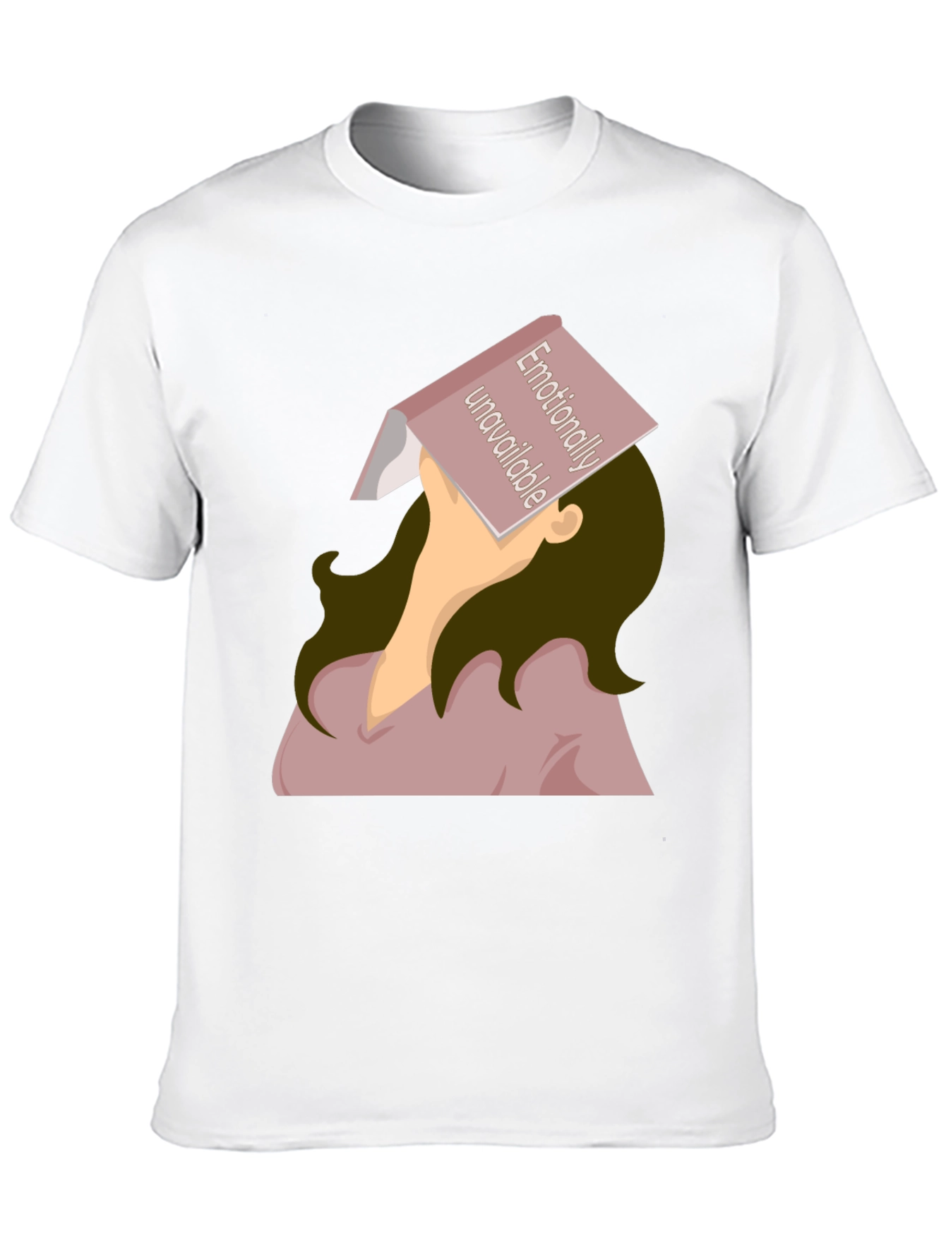 Black Emotionally Unavailable Graphic Tee view 10