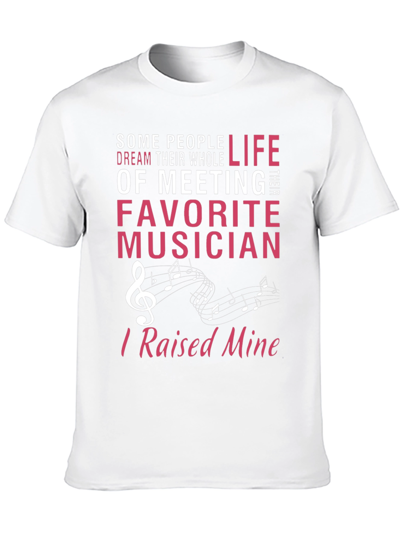 Black Musician's Parent T-Shirt - Raised Mine! view 10