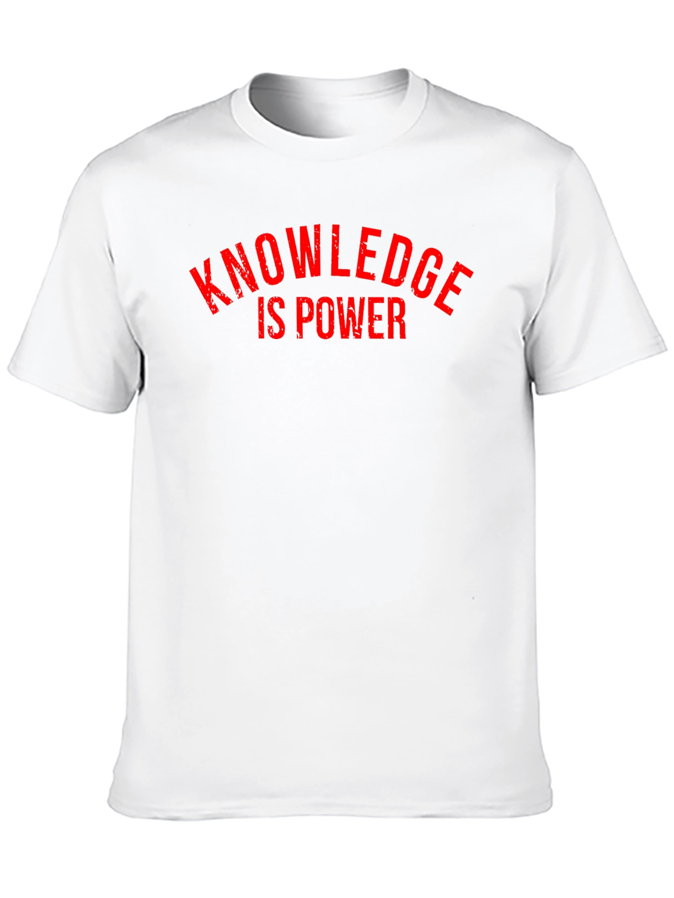 Black Knowledge Is Power Black Graphic T-Shirt view 10