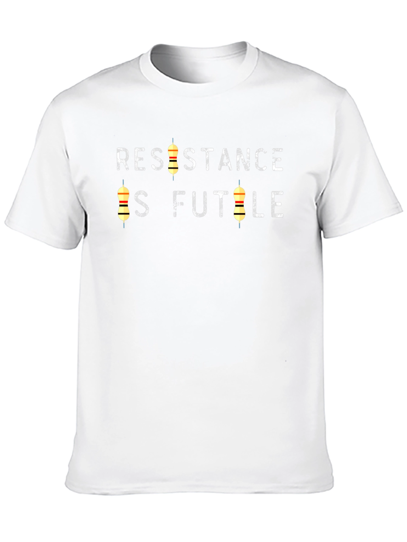 Black Resistance is Futile T-Shirt - Geeky & Comfortable view 10