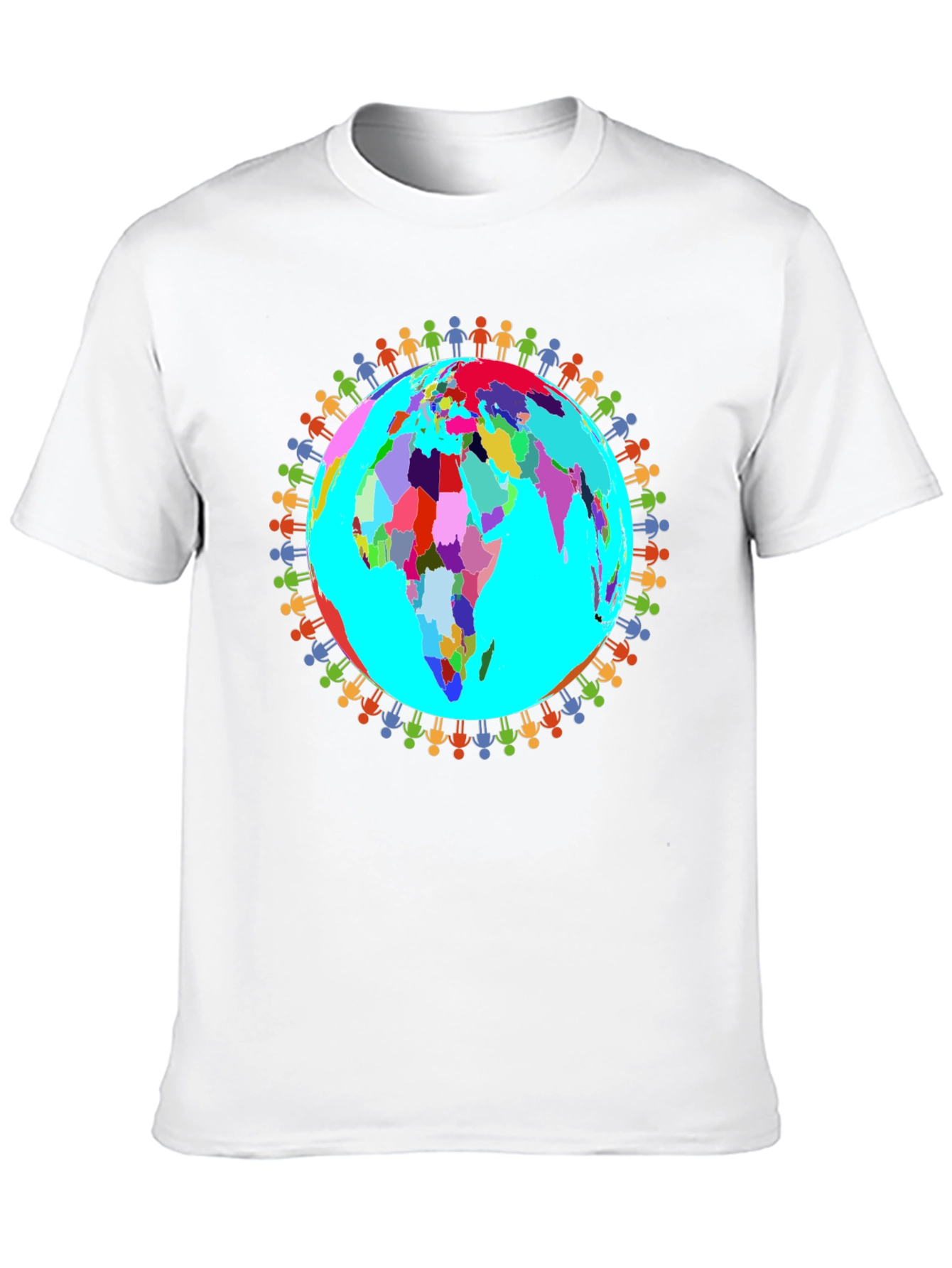 Black Unity Earth T-Shirt view 10