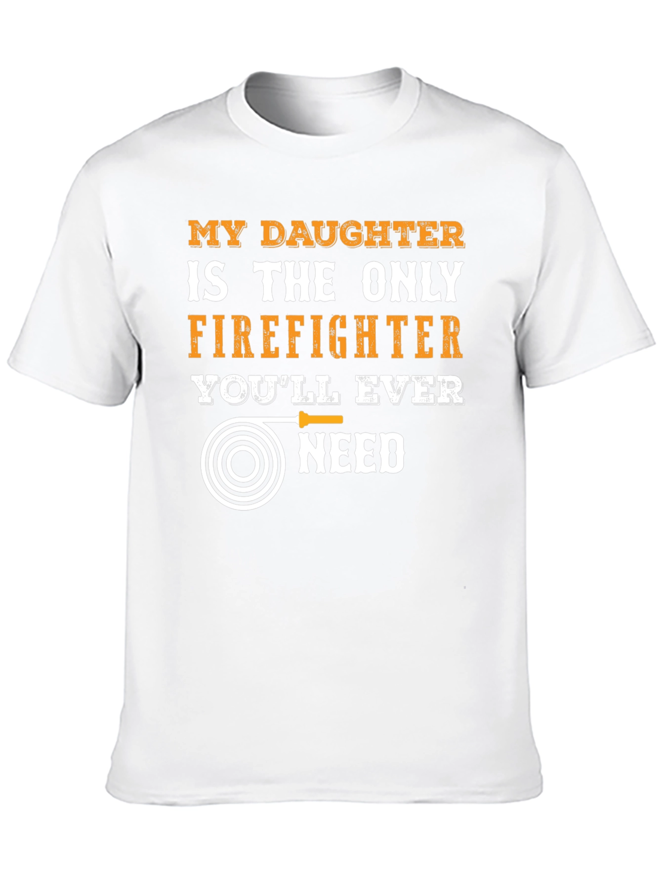 Black Firefighter's Daughter T-Shirt - Heroic Pride Tee view 10