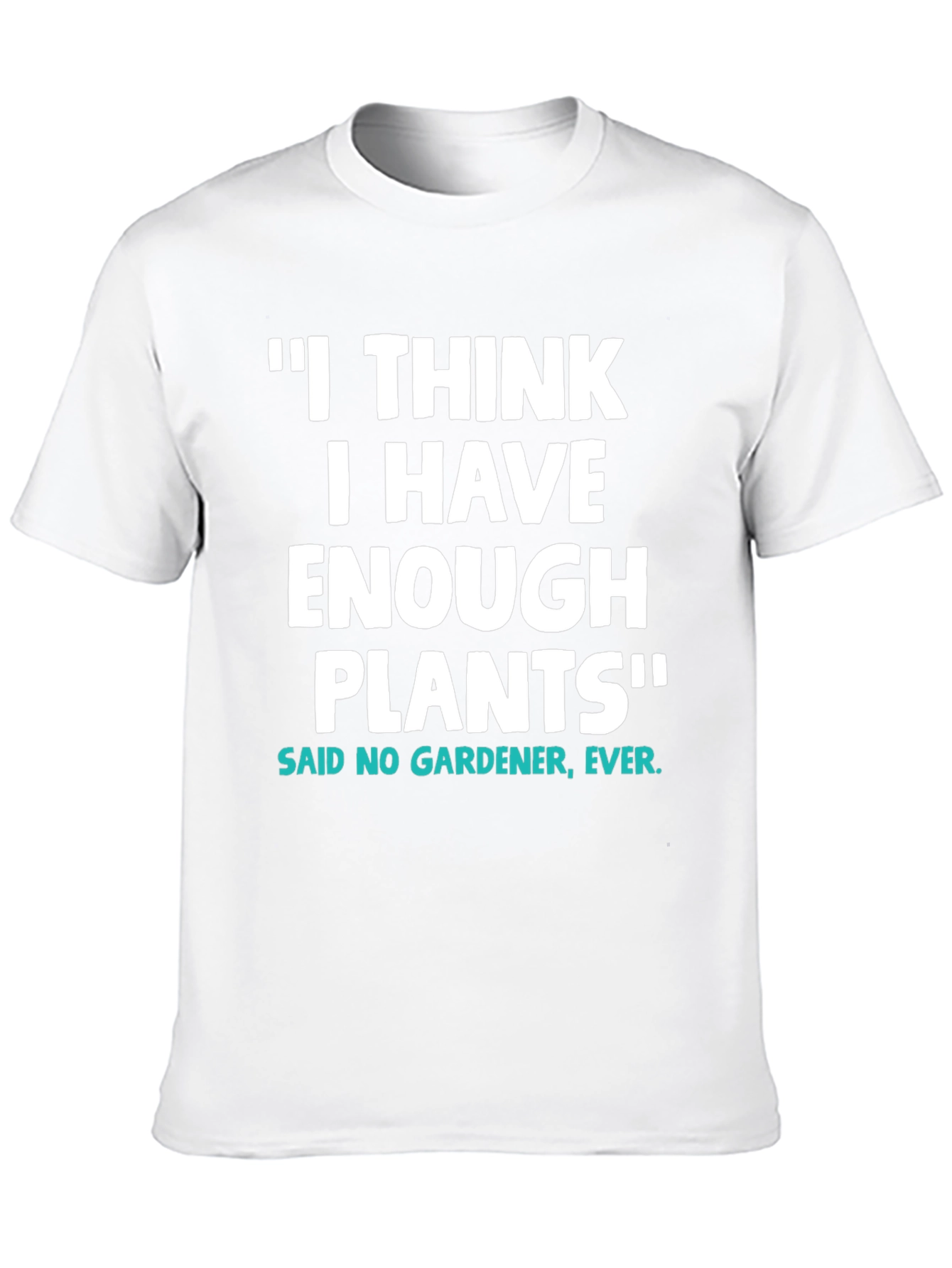 Black Funny Gardener T-Shirt - I Have Enough Plants view 10