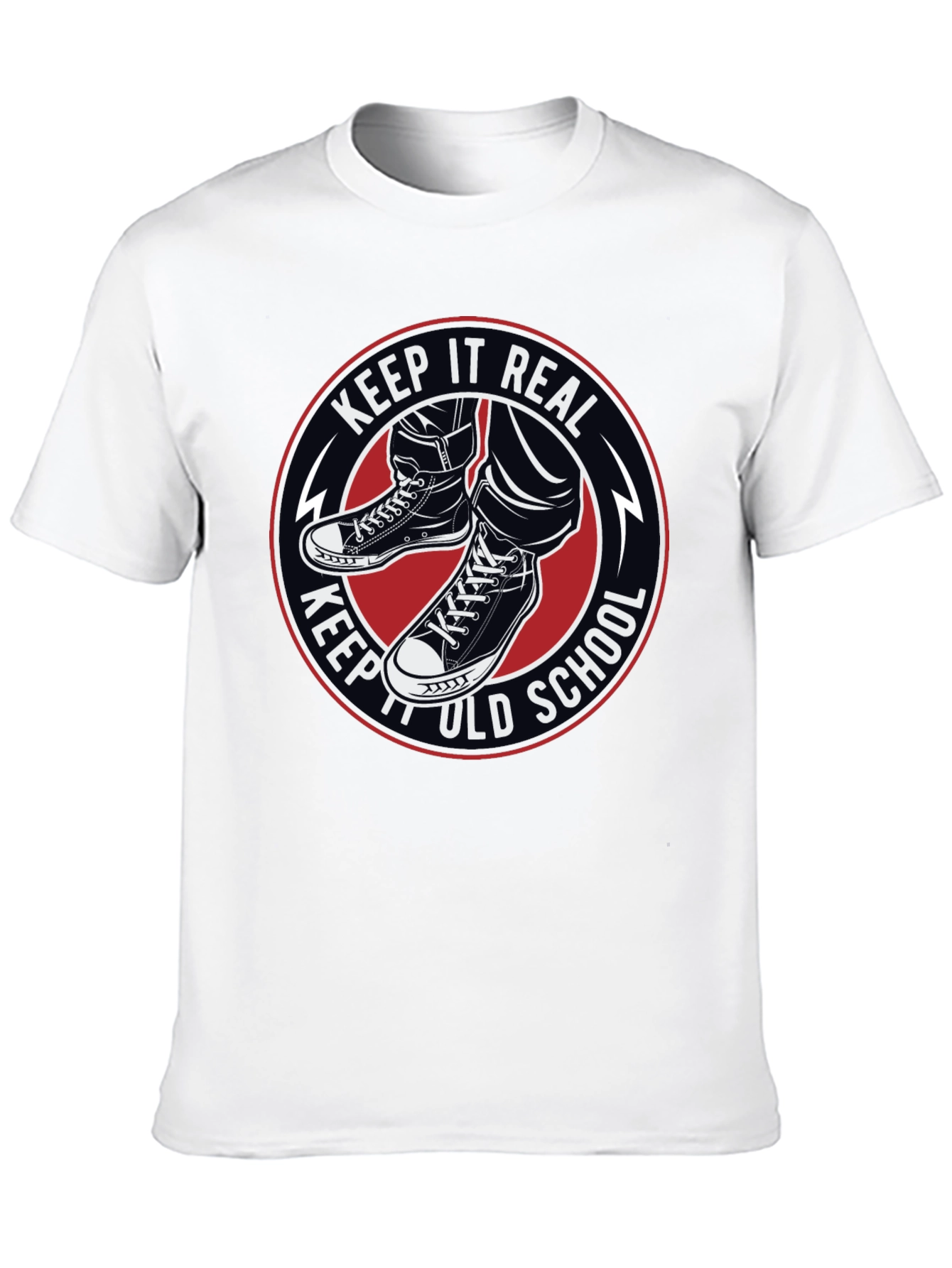 Keep It Real Old School Graphic T-Shirt - 10