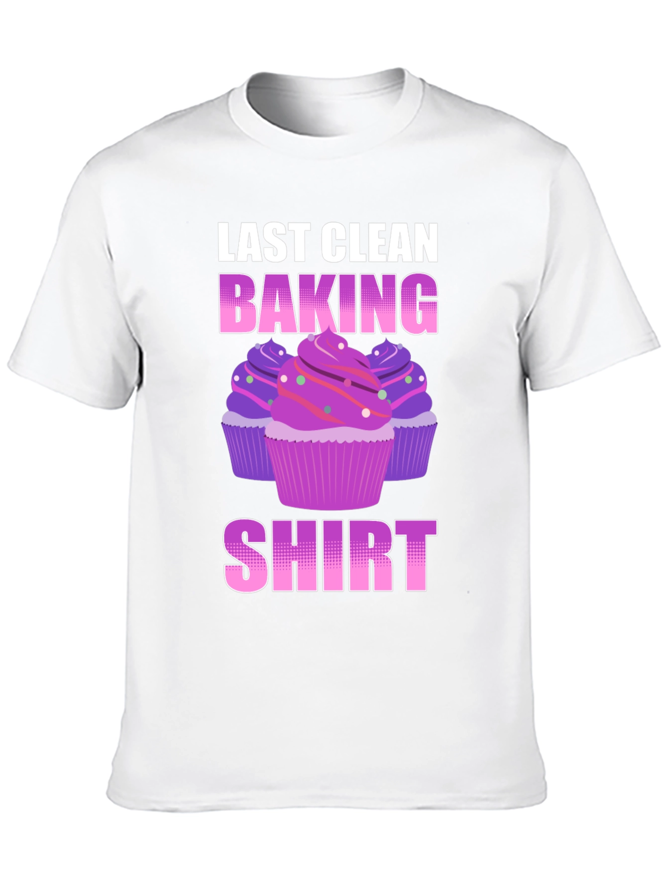 Black Last Clean Baking Shirt - Cupcake T-Shirt view 10