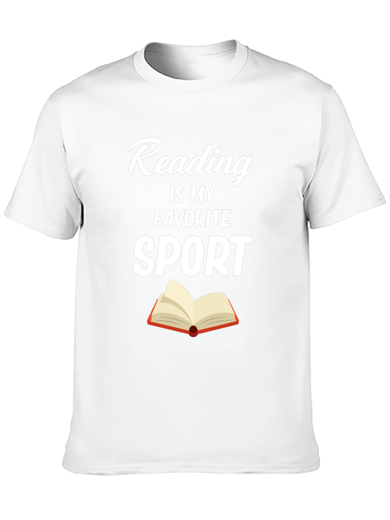 Black Reading is My Favorite Sport T-Shirt view 10