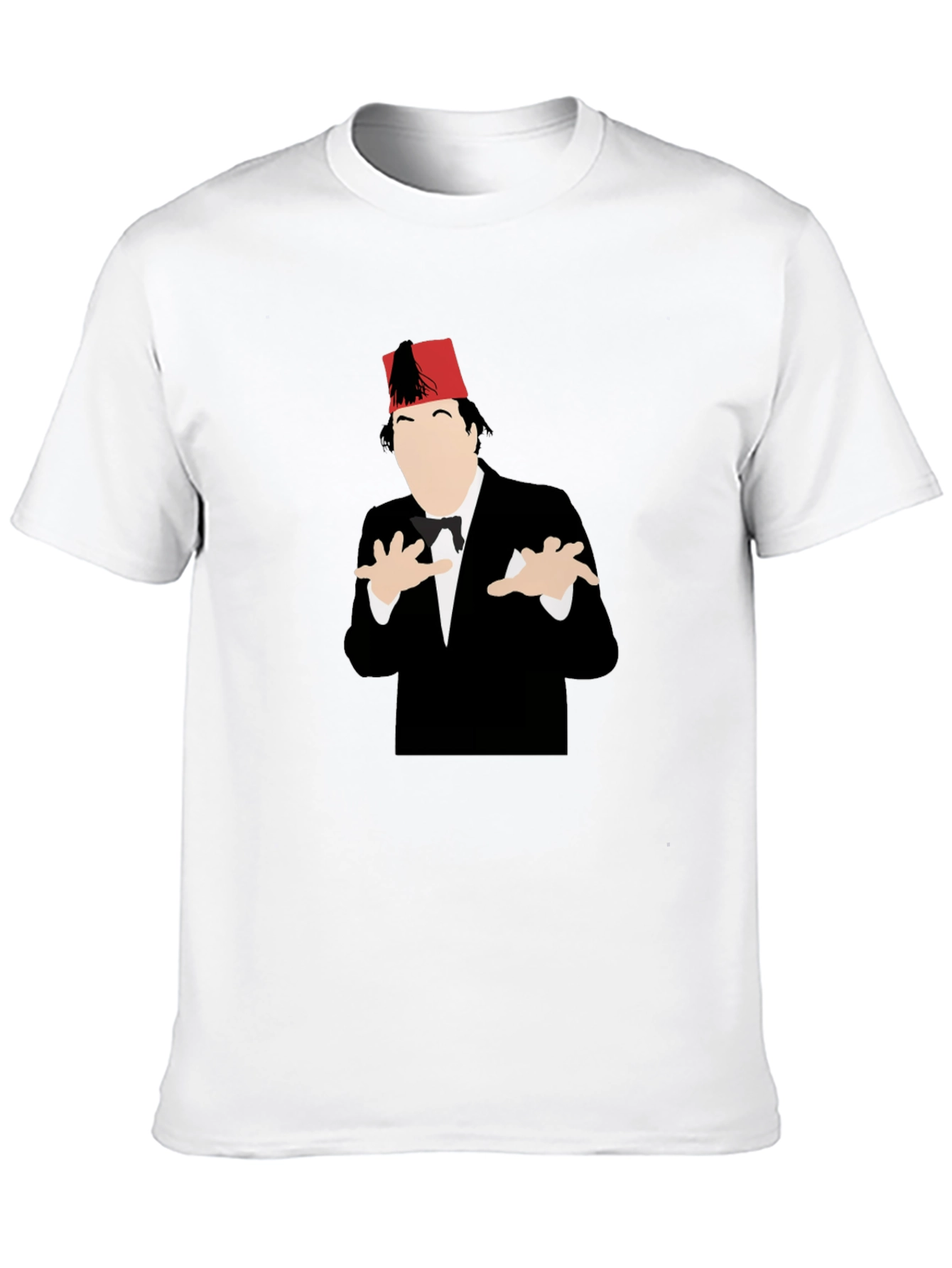 Black Mystic Man Graphic Tee view 10