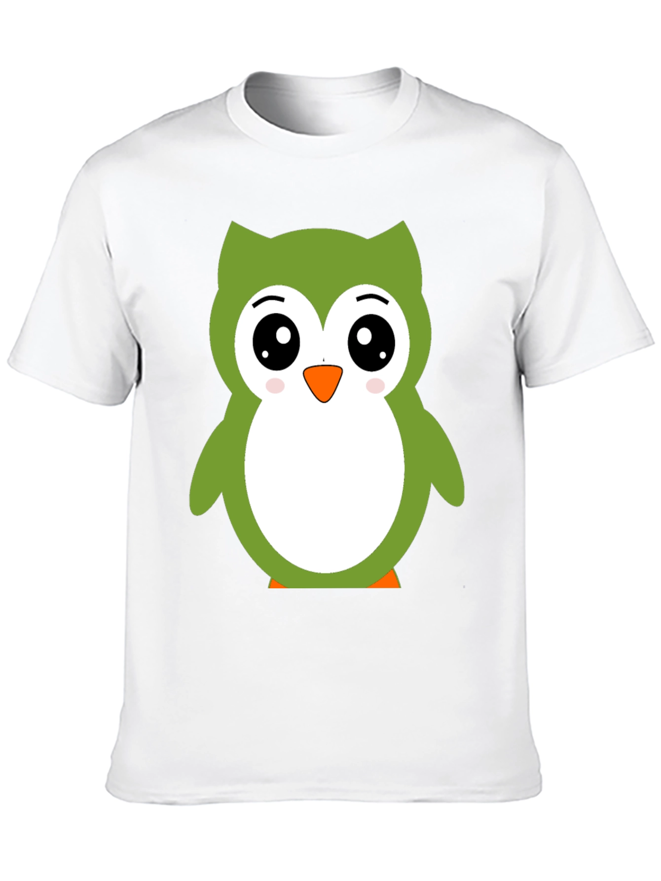 Black Owl Graphic Tee - Fun & Stylish Black T-Shirt view 10
