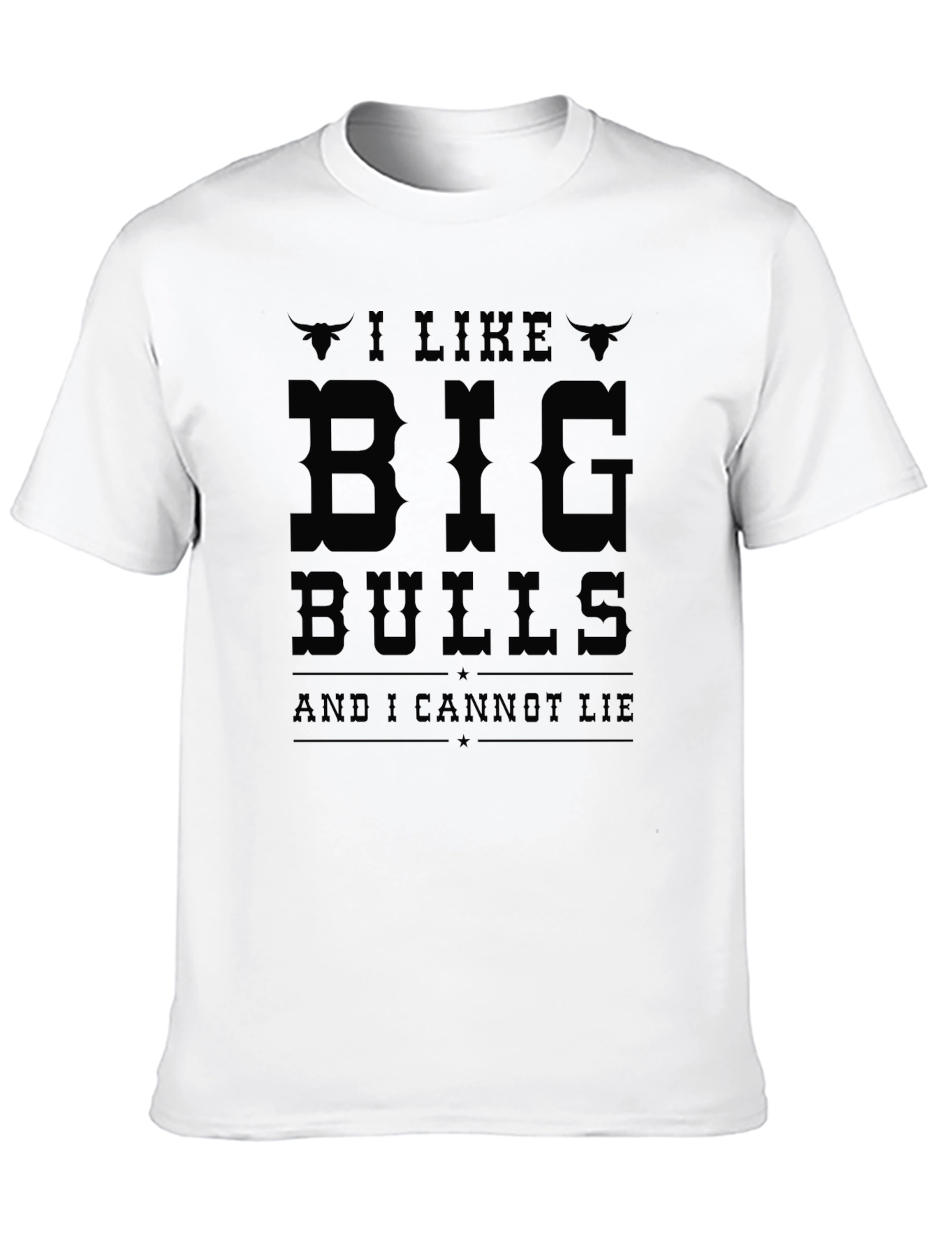 Black I Like Big Bulls T-Shirt - Funny Graphic Tee view 10