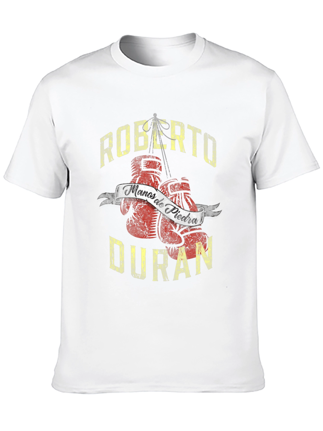 Black Roberto Duran Boxing T-Shirt view 10