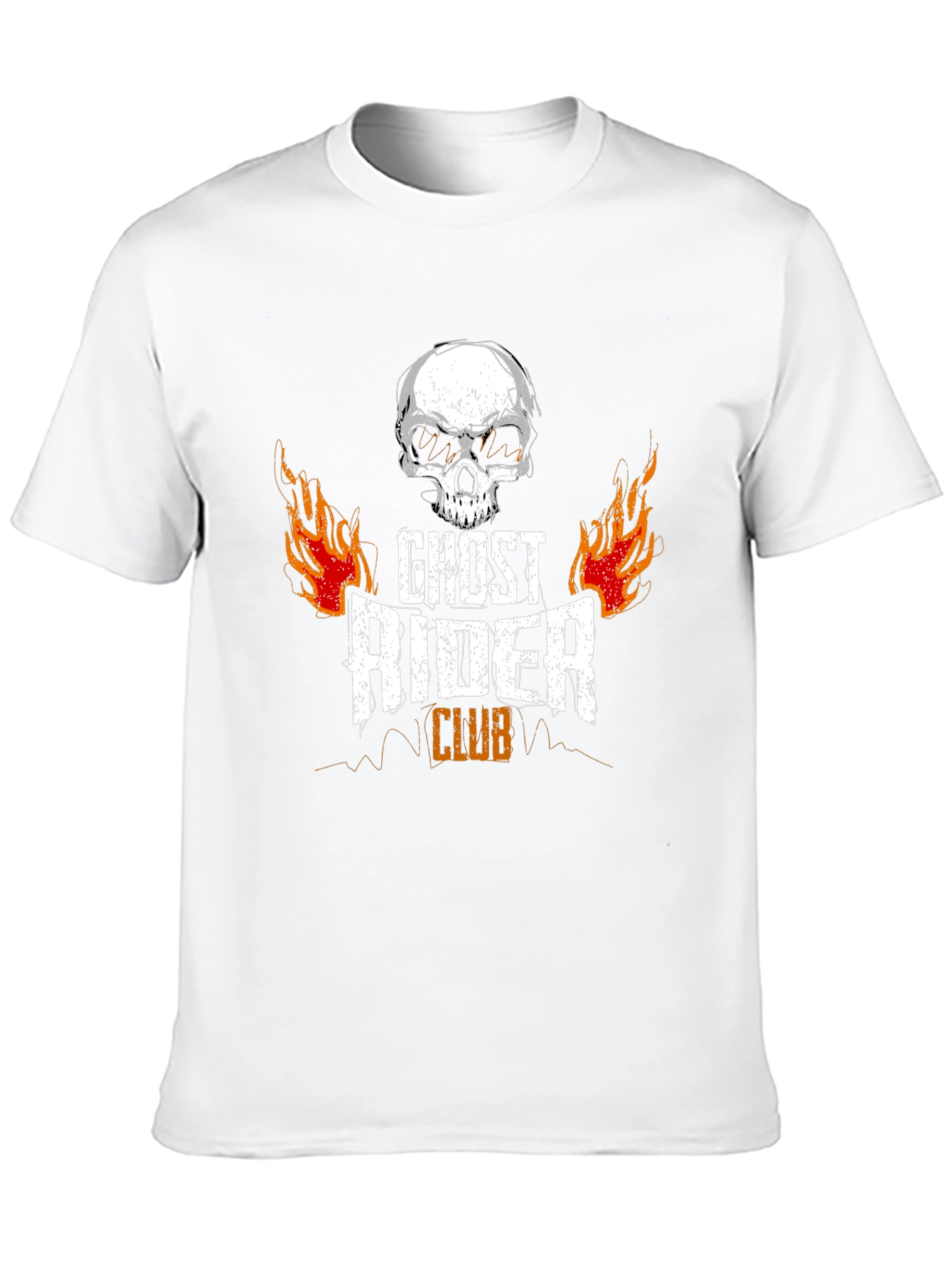 Black Ghost Rider Club Black T-Shirt view 10