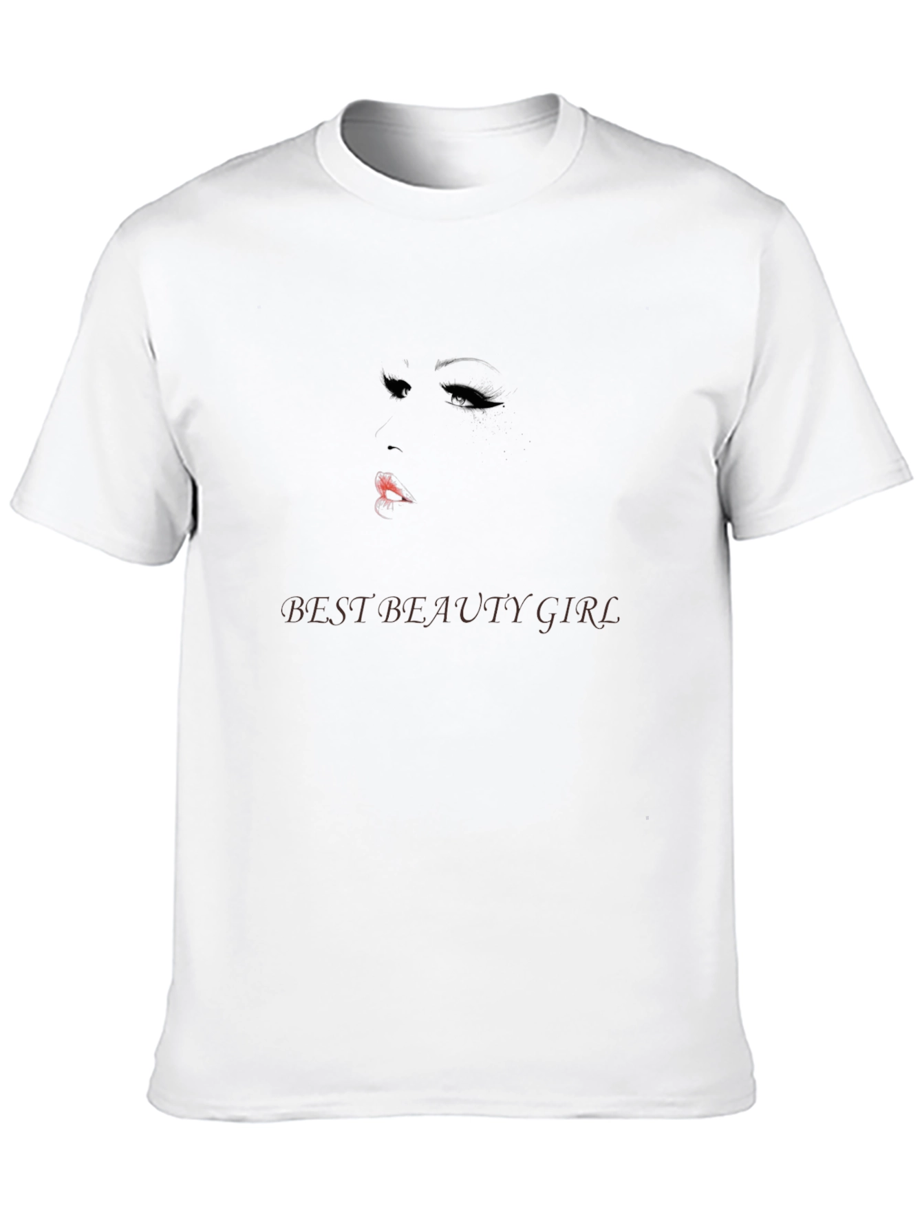 Black Best Beauty Girl Graphic T-Shirt view 10