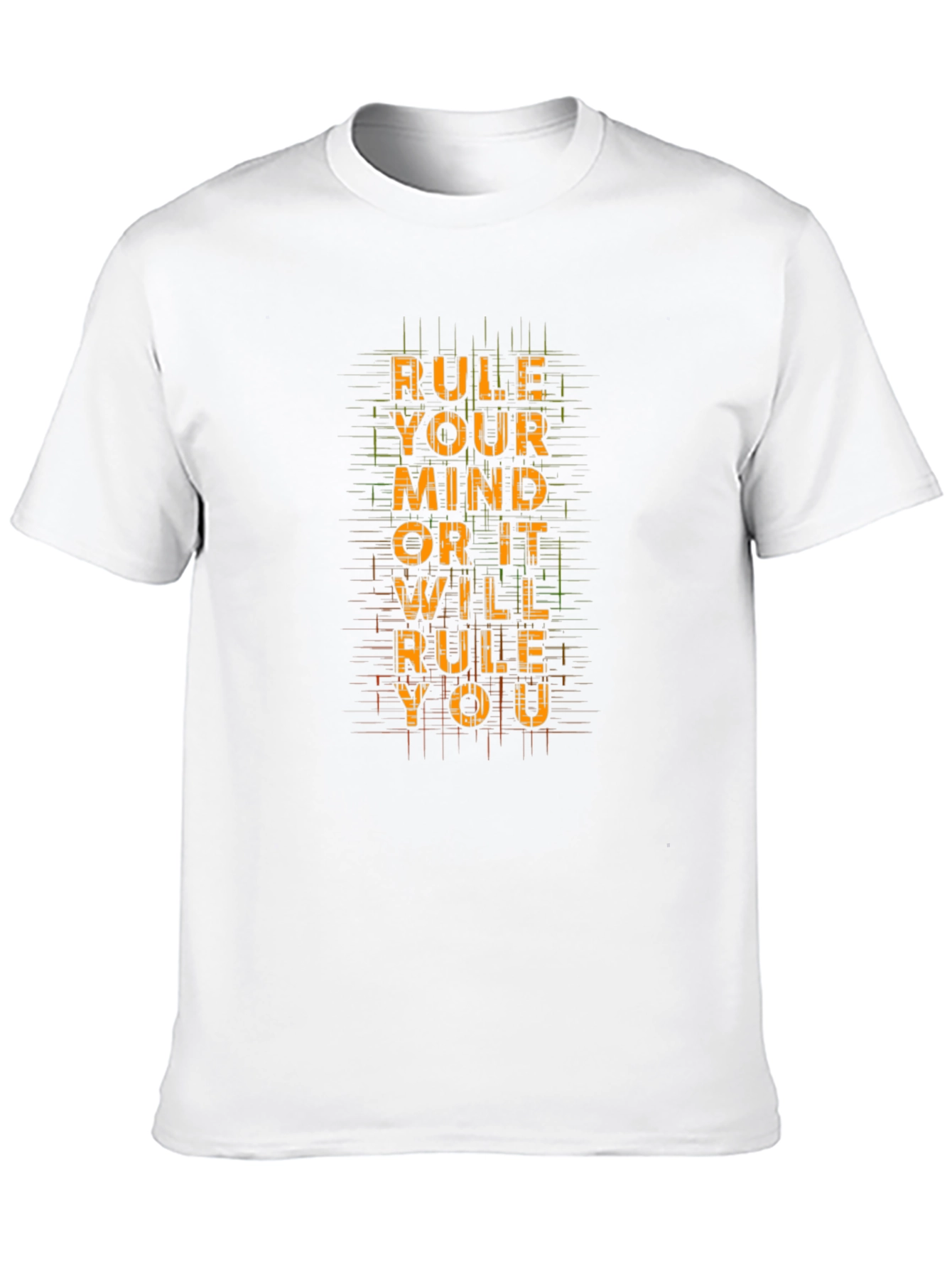 Black Rule Your Mind Graphic Tee - Black view 10