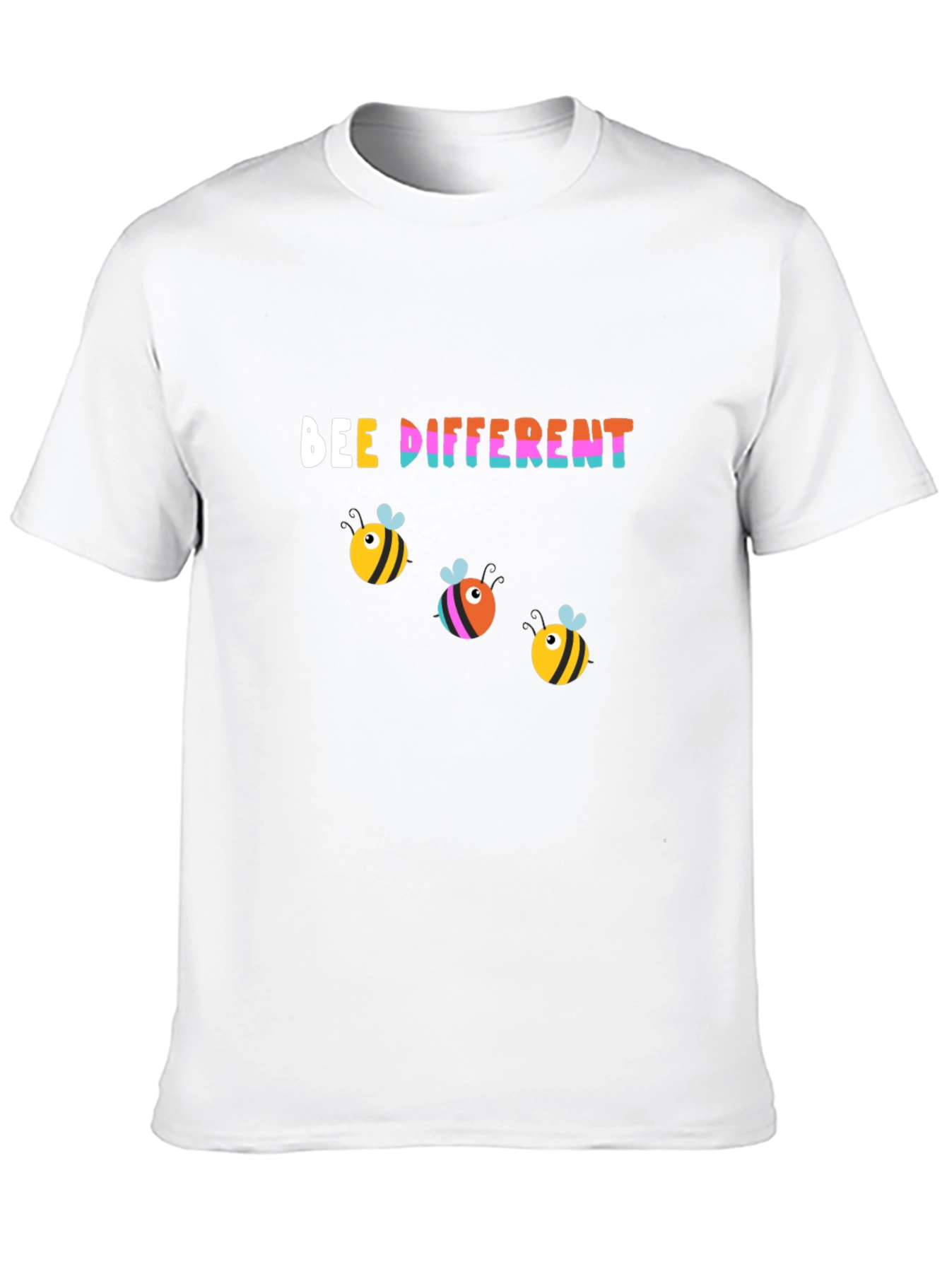 Black Bee Different Graphic Tee - Black view 10
