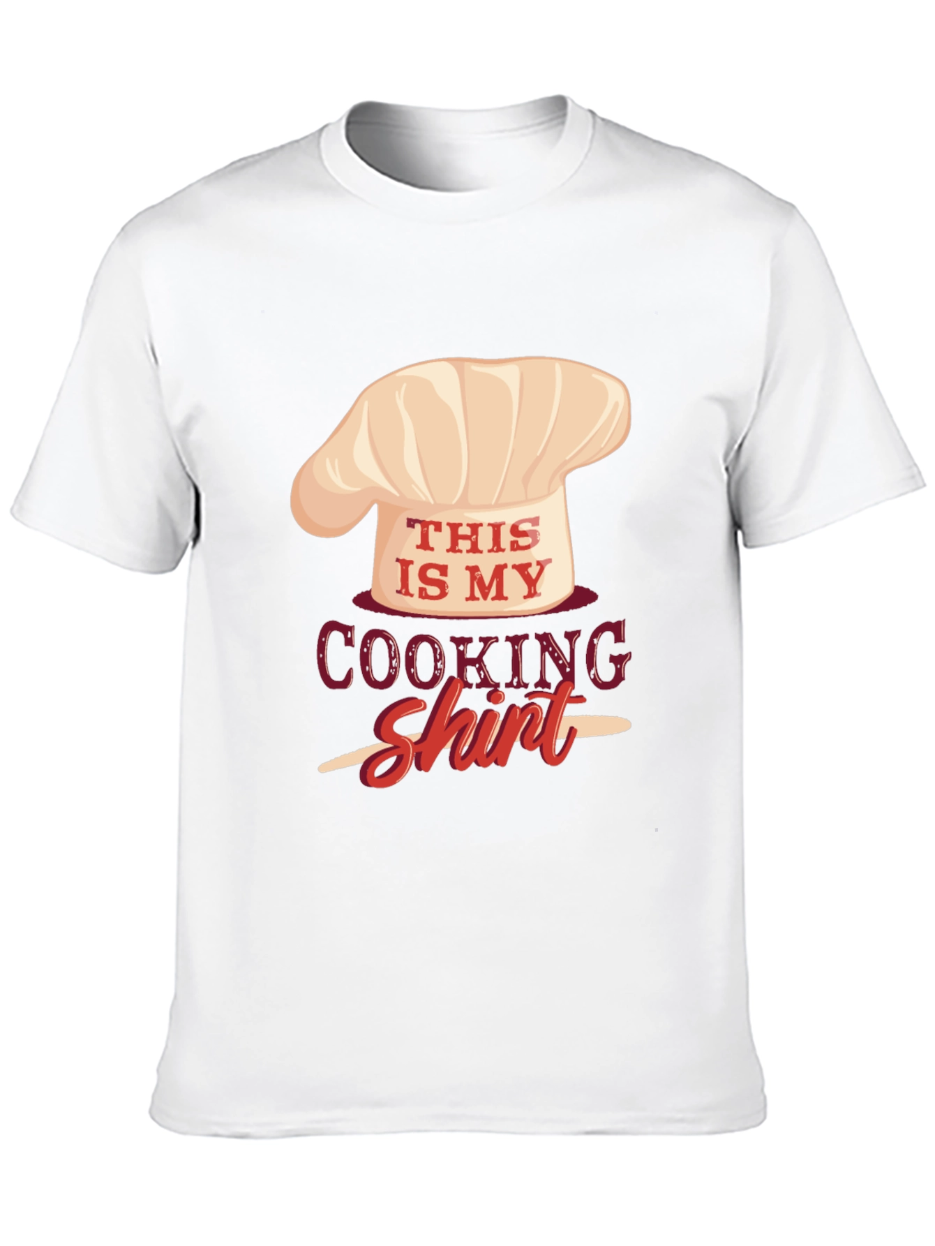 Black This Is My Cooking Shirt - Chef Hat Graphic Tee view 10