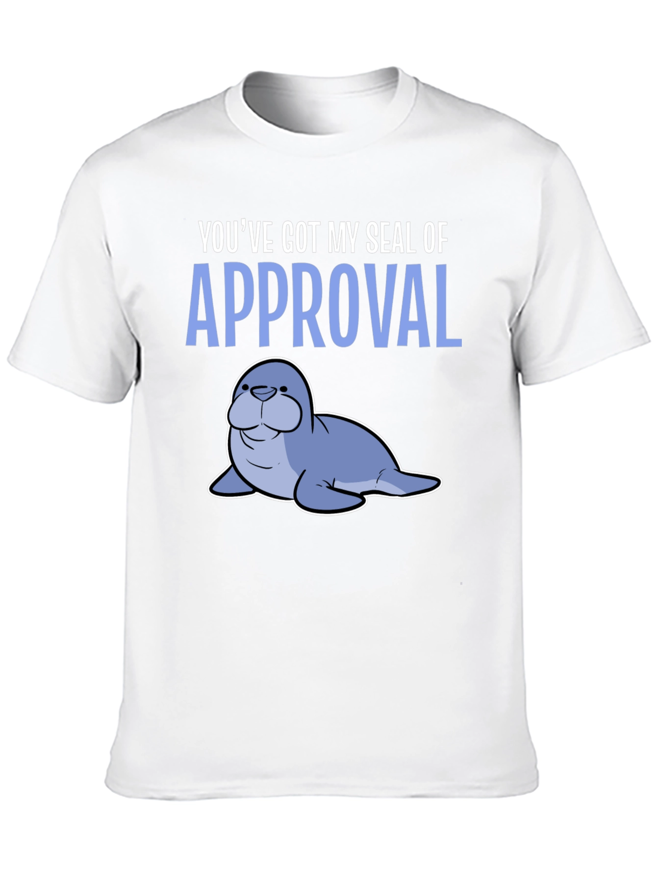 Black Seal of Approval Graphic T-Shirt view 10