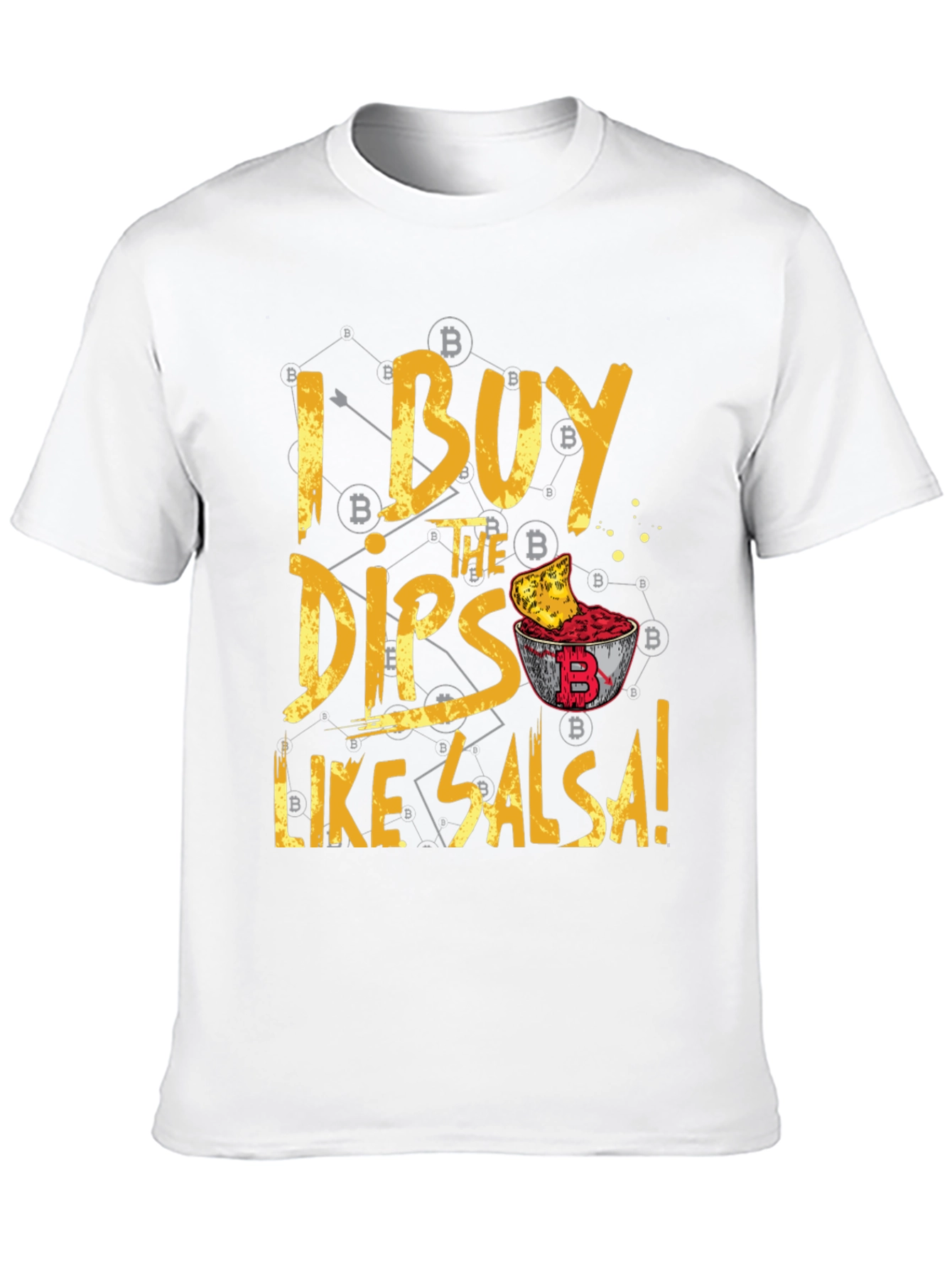 Black Buy the Dips Like Salsa Tee view 10