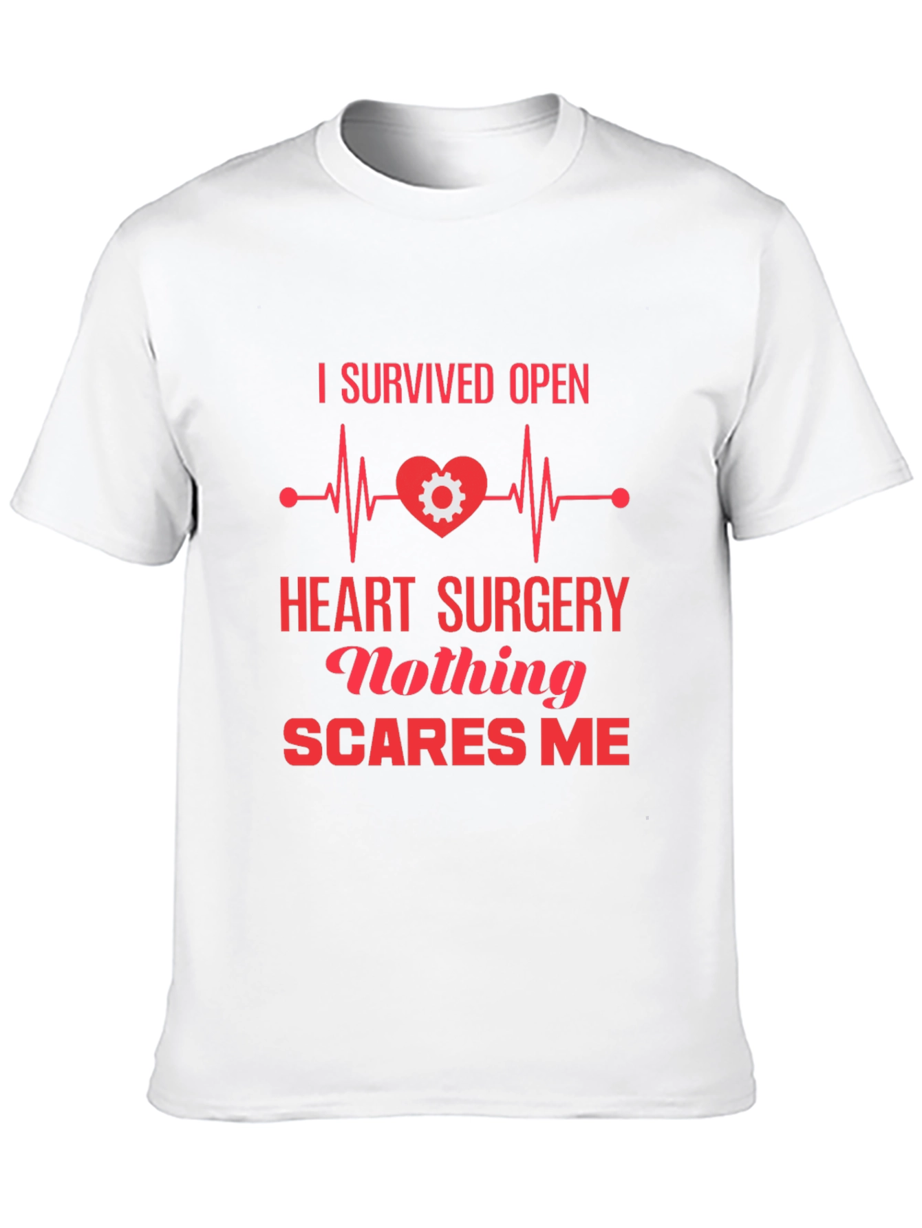 Black Heart Surgery Survivor Graphic Tee view 10