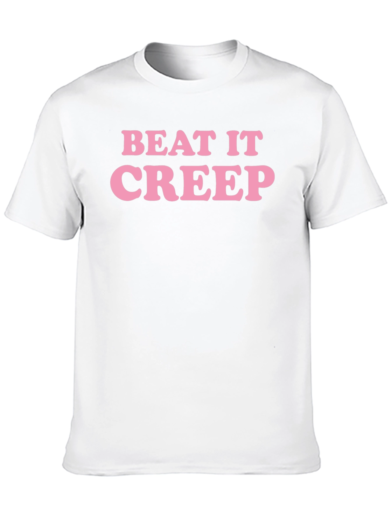 Black Beat It Creep Graphic Tee - Trendy Slogan T-Shirt view 10
