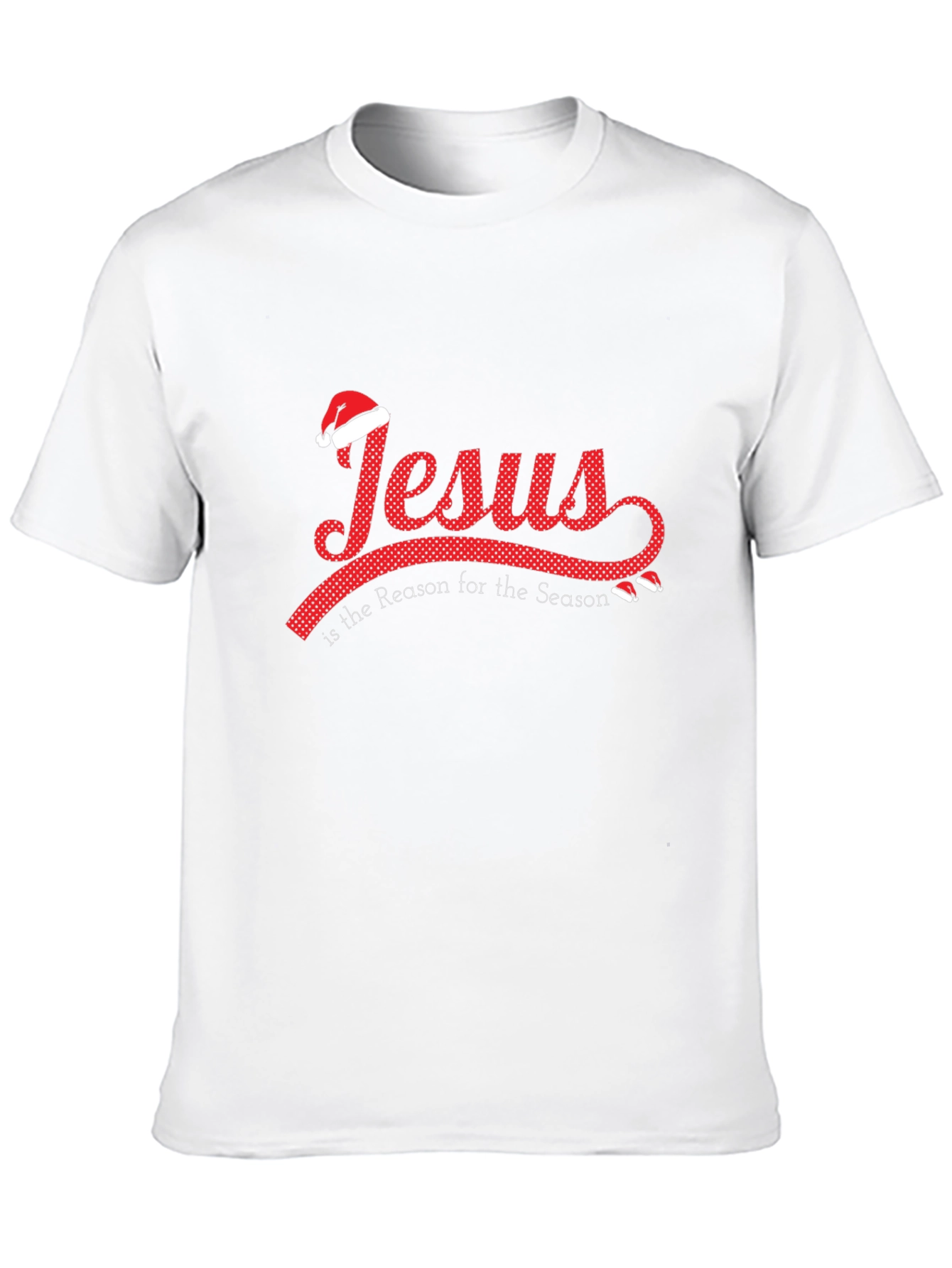 Black Jesus is the Reason T-Shirt - Holiday Graphic Tee view 10