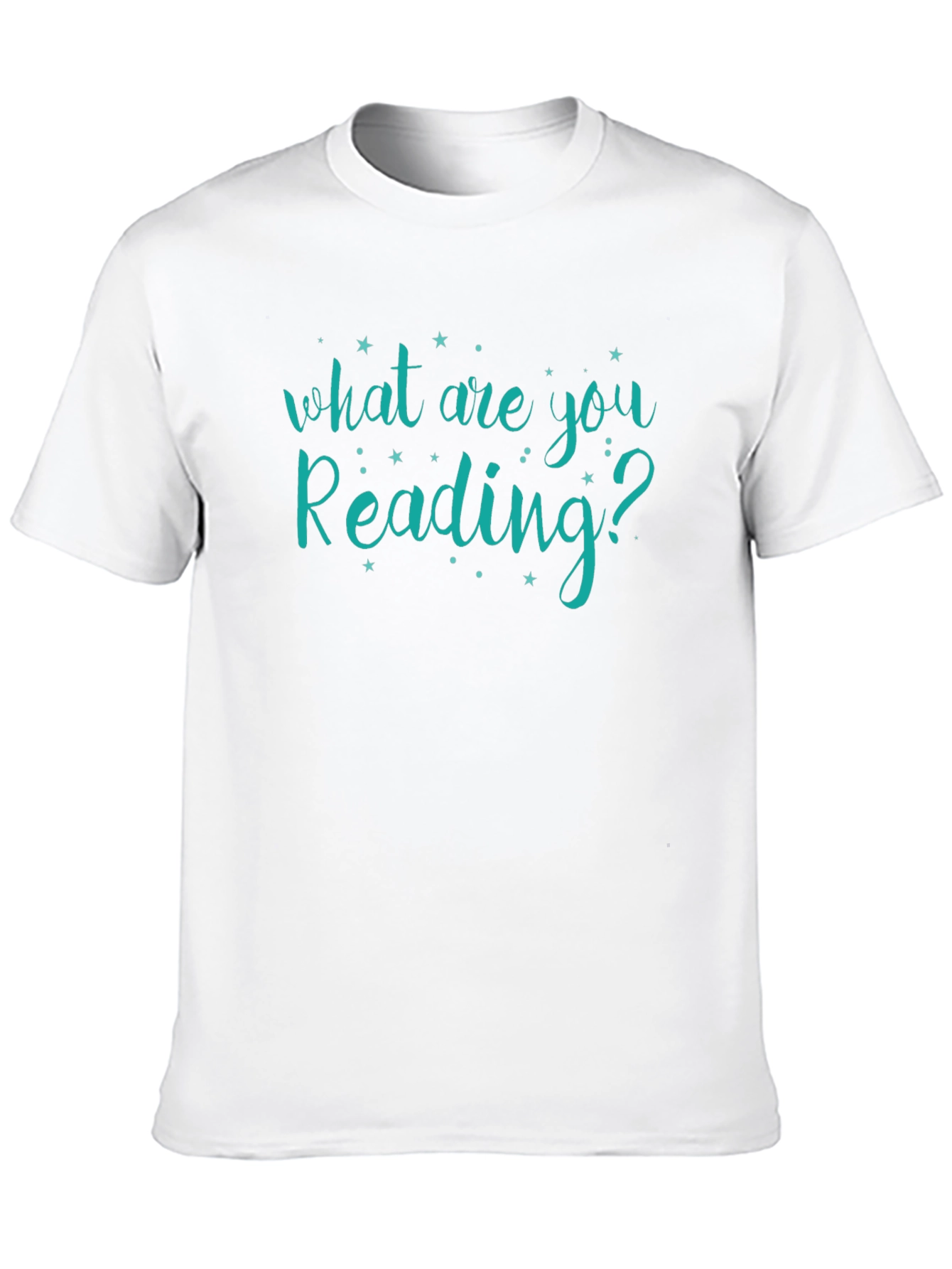Black What Are You Reading? Graphic Tee - Unisex view 10