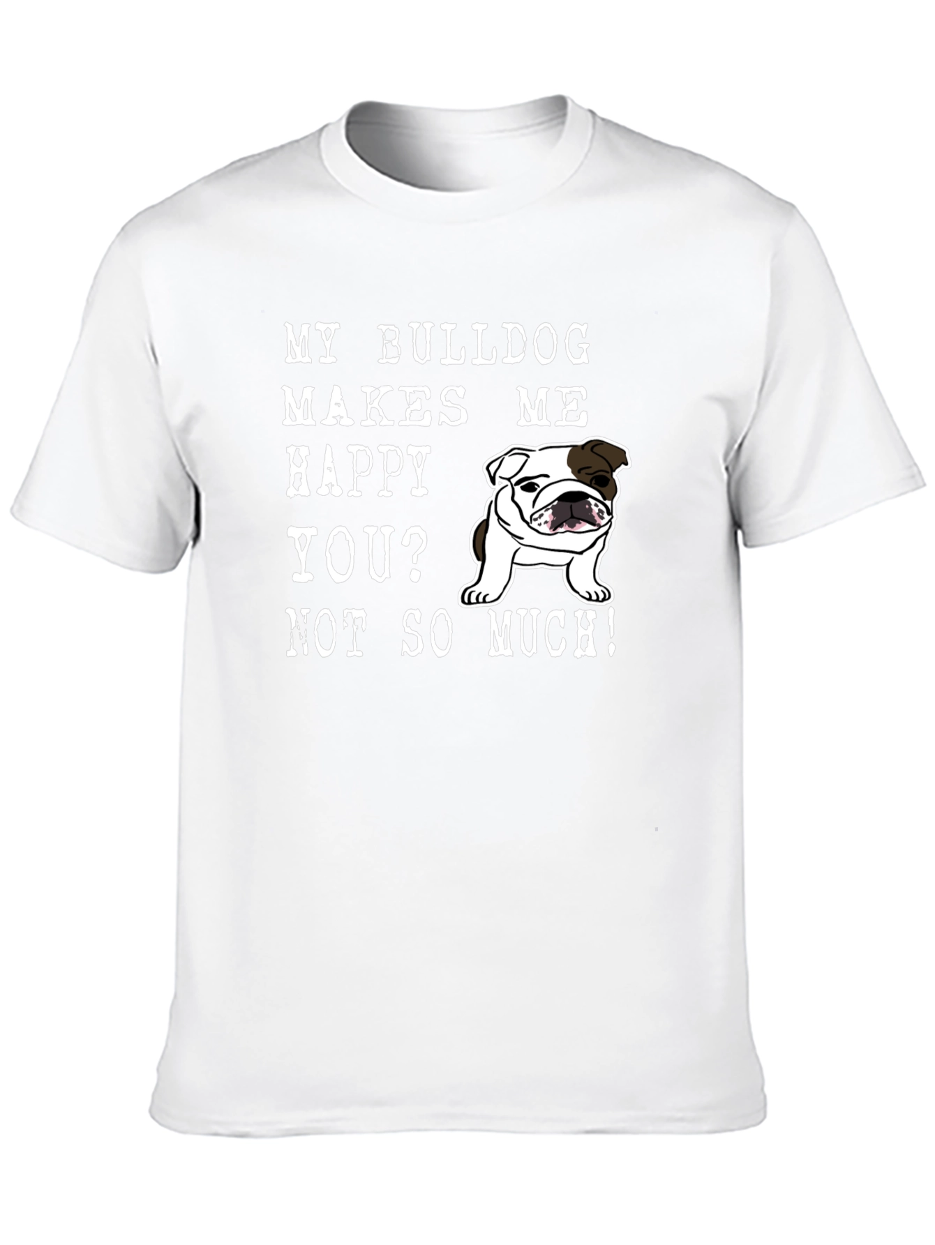 Black Bulldog Lover T-Shirt - Funny Graphic Tee for Dog Owners view 10