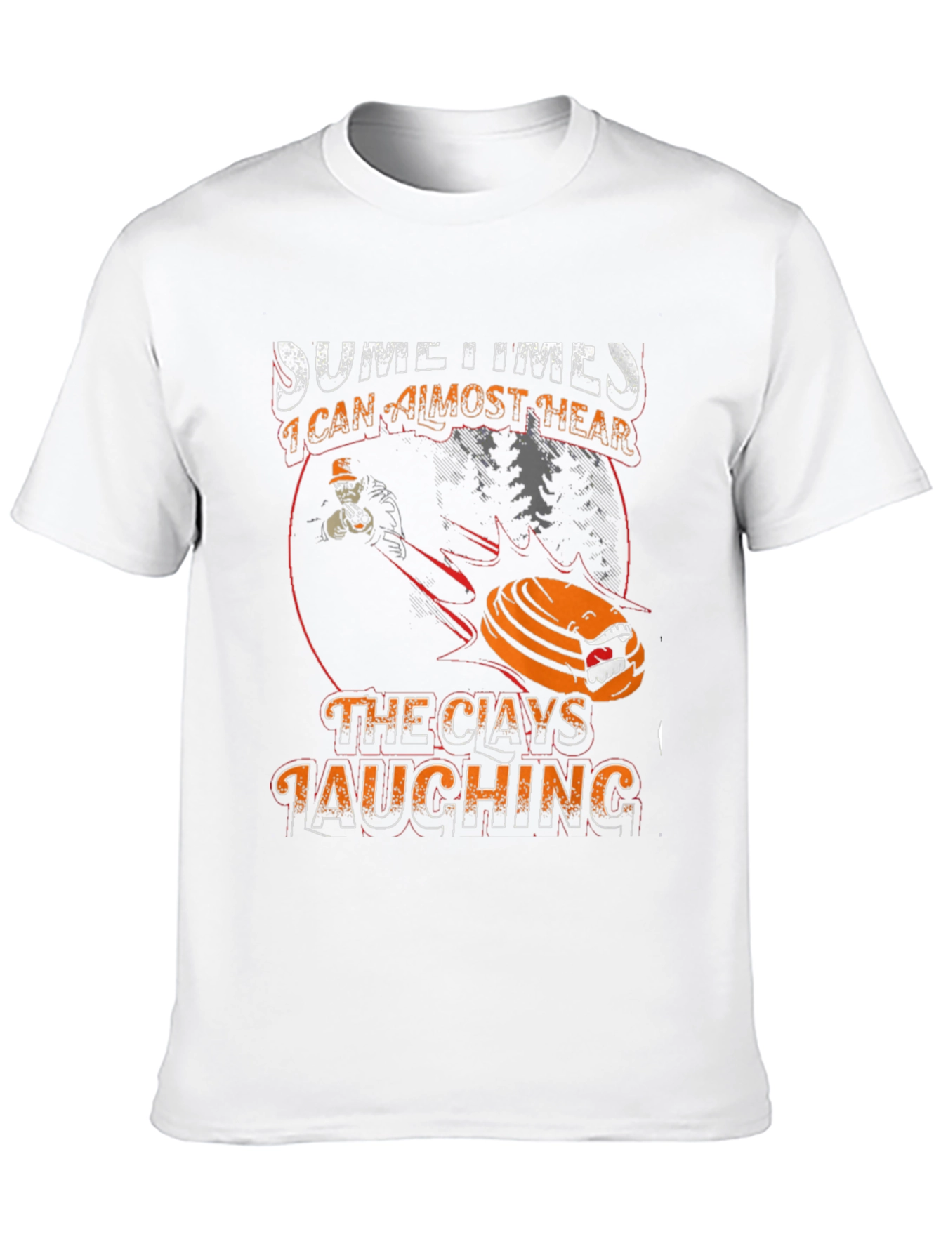 Black Clays Laughing Graphic Tee | Target Shooting Shirt view 10