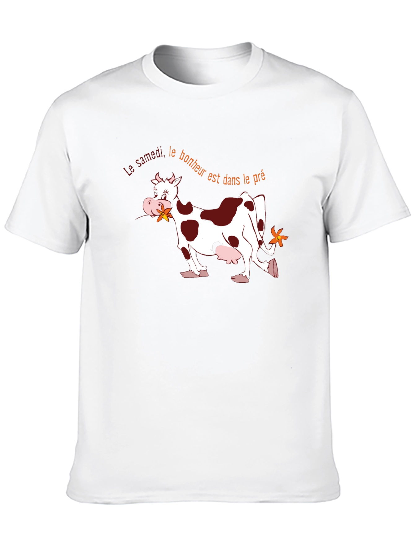 Black Funny Cow T-Shirt - Le Samedi Bonheur view 10