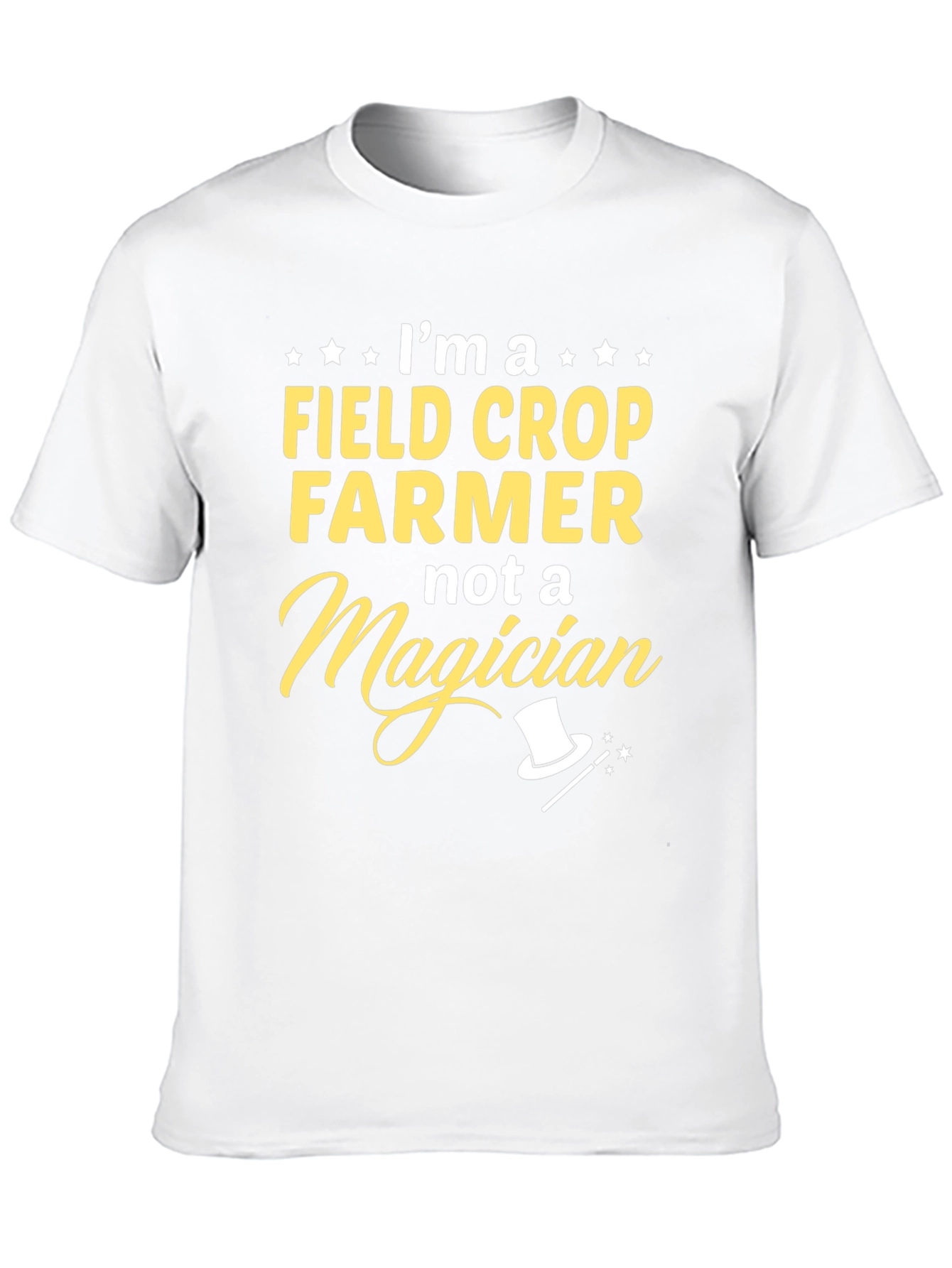 Black Field Crop Farmer T-Shirt - Funny Farming Tee view 10