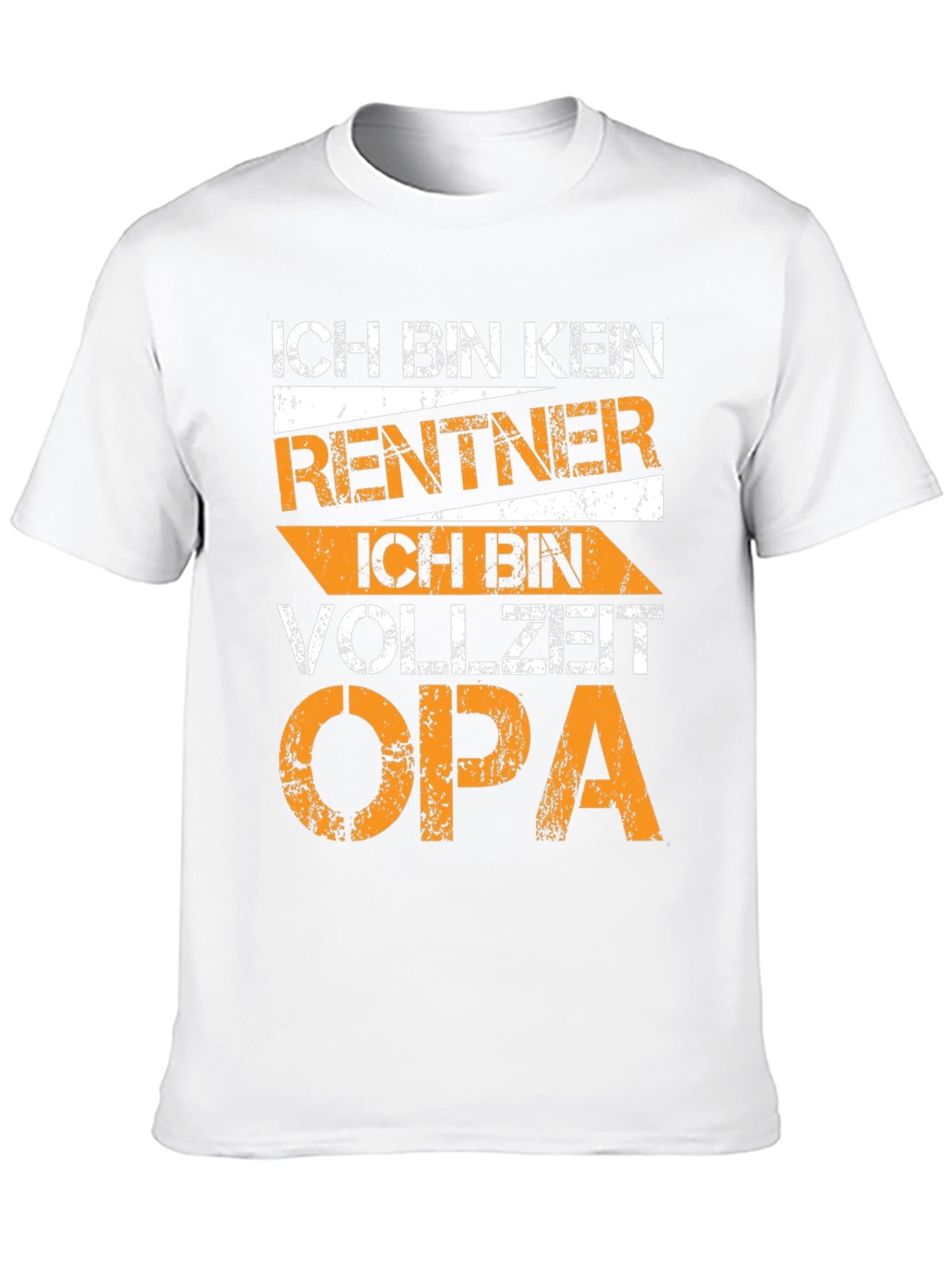 Black Funny German Grandpa T-Shirt - Full-Time Opa view 10