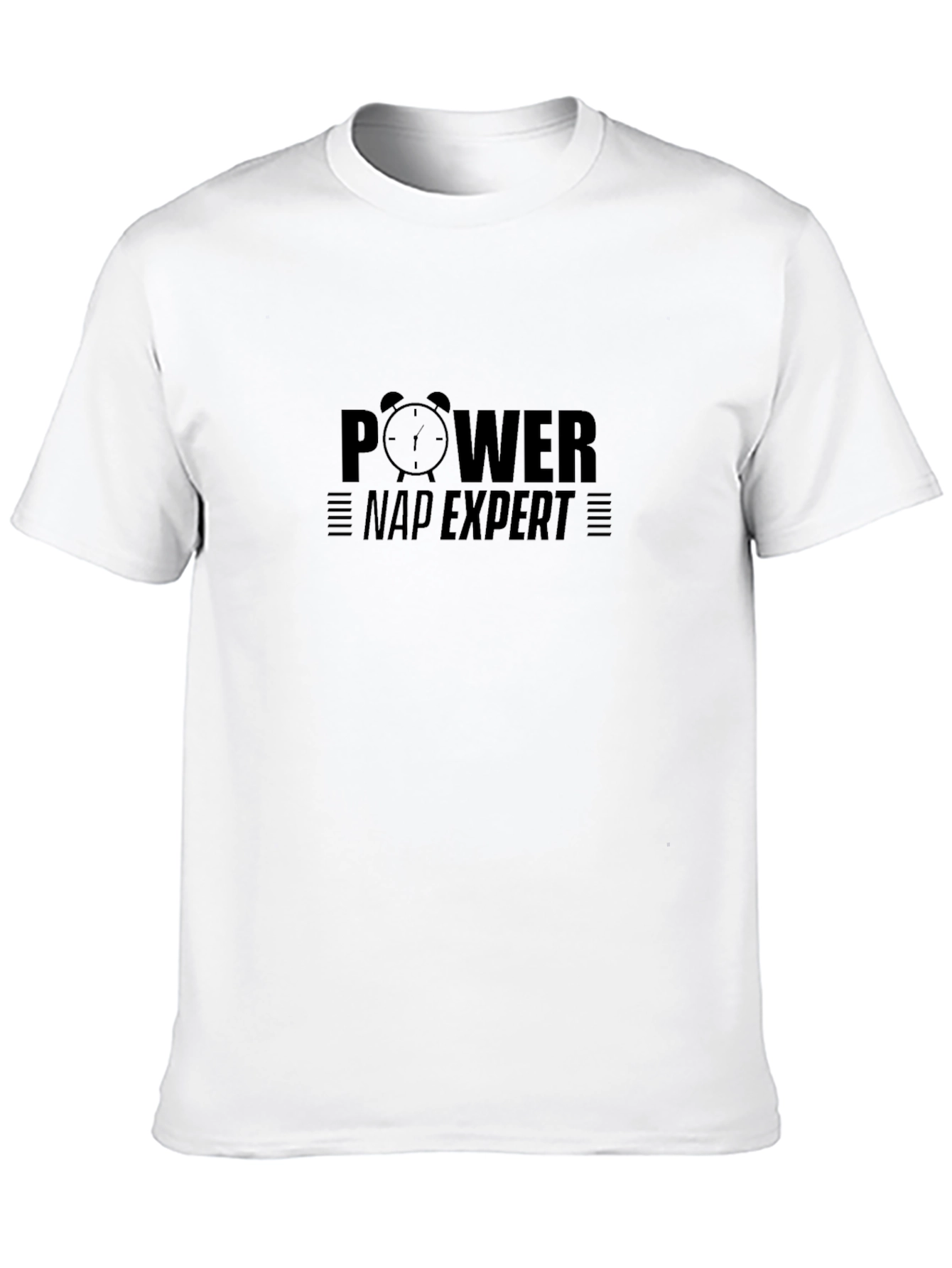 Black Power Nap Expert Black T-Shirt - Men's Short Sleeve Tee view 10