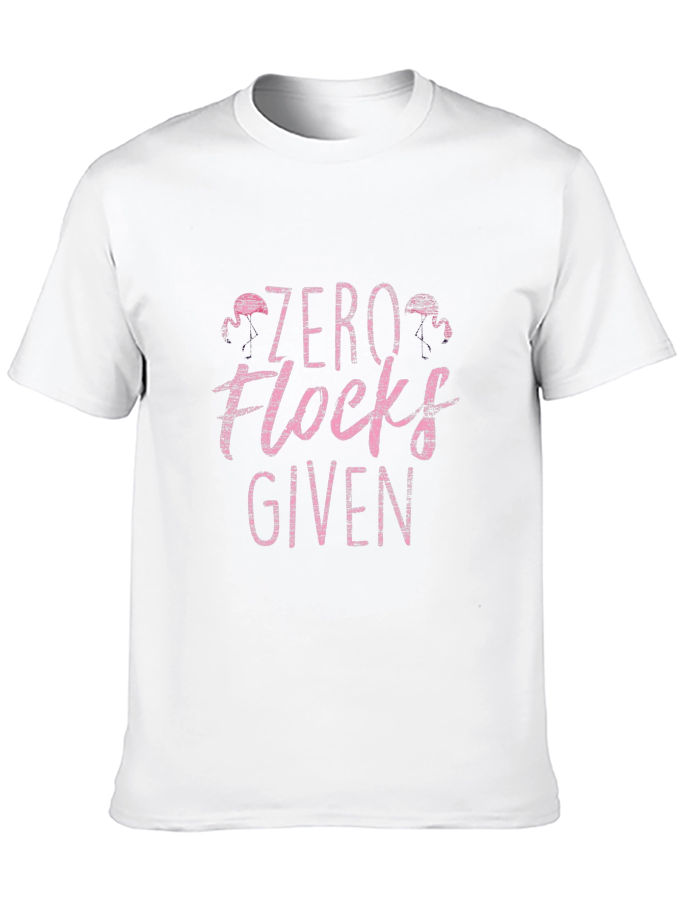 Black Zero Flocks Given Graphic Tee view 10
