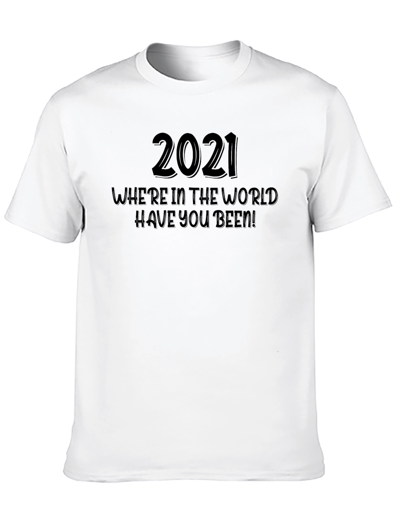 Black 2021 Where In The World T-Shirt view 10