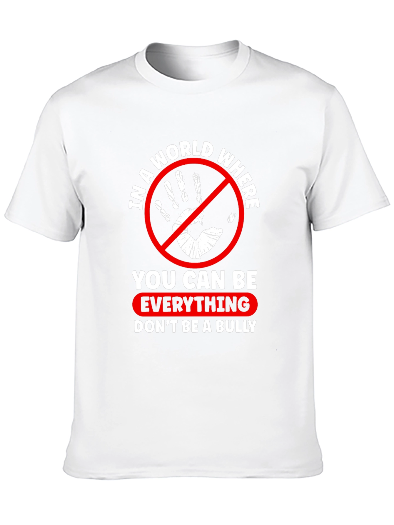 Black In A World Where You Can Be Everything T-Shirt view 10
