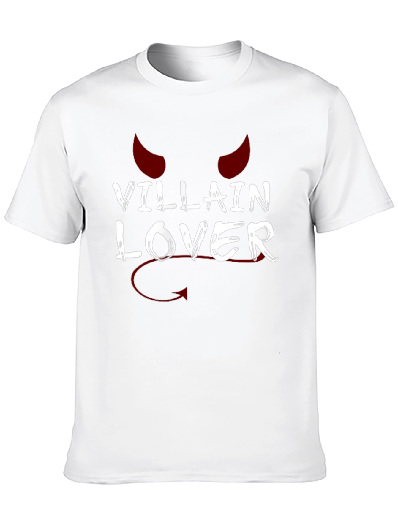 Black Villain Lover Graphic T-Shirt - Black view 10