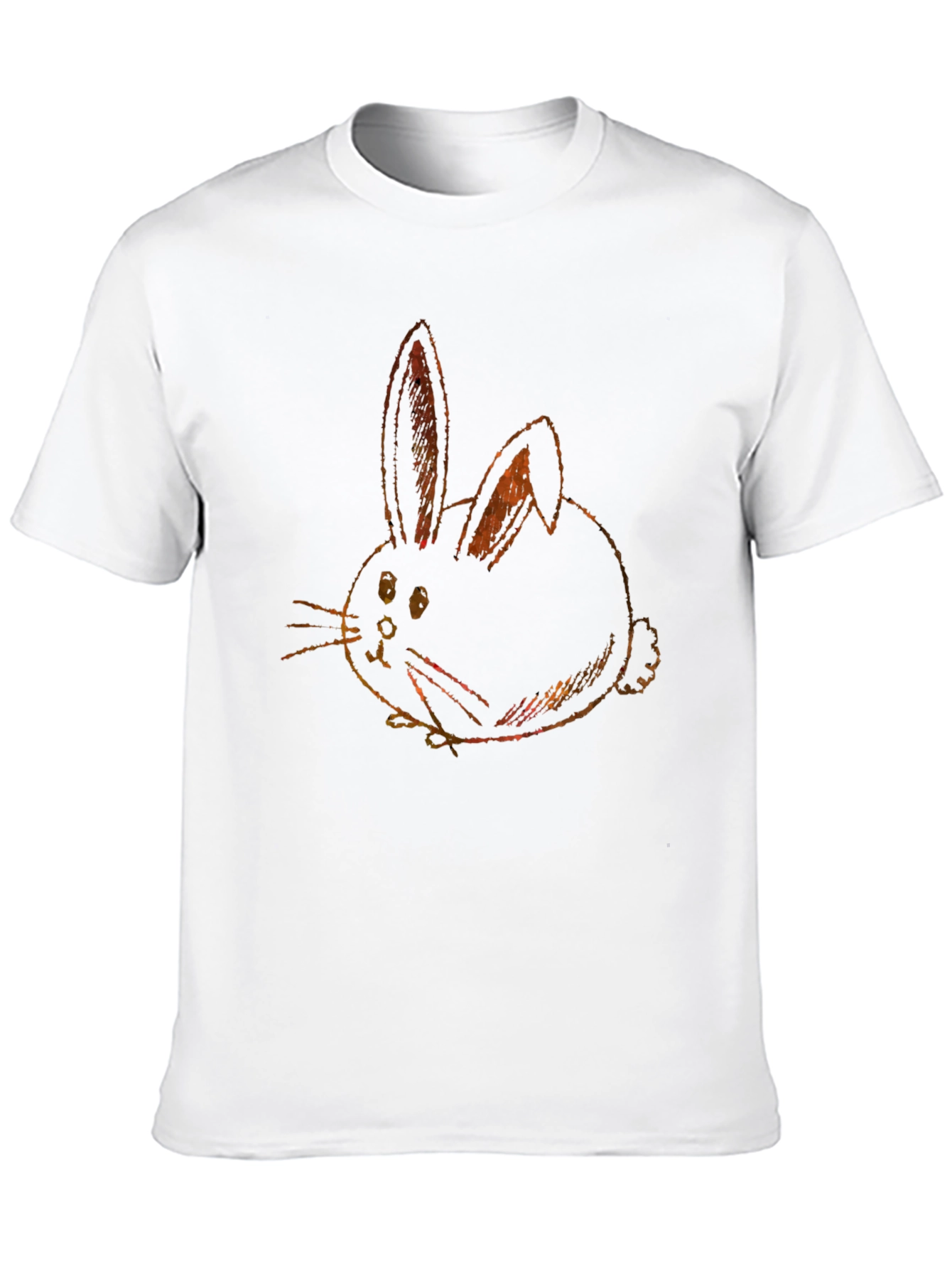 Black Bunny Graphic Tee - Soft Cotton Blend view 10