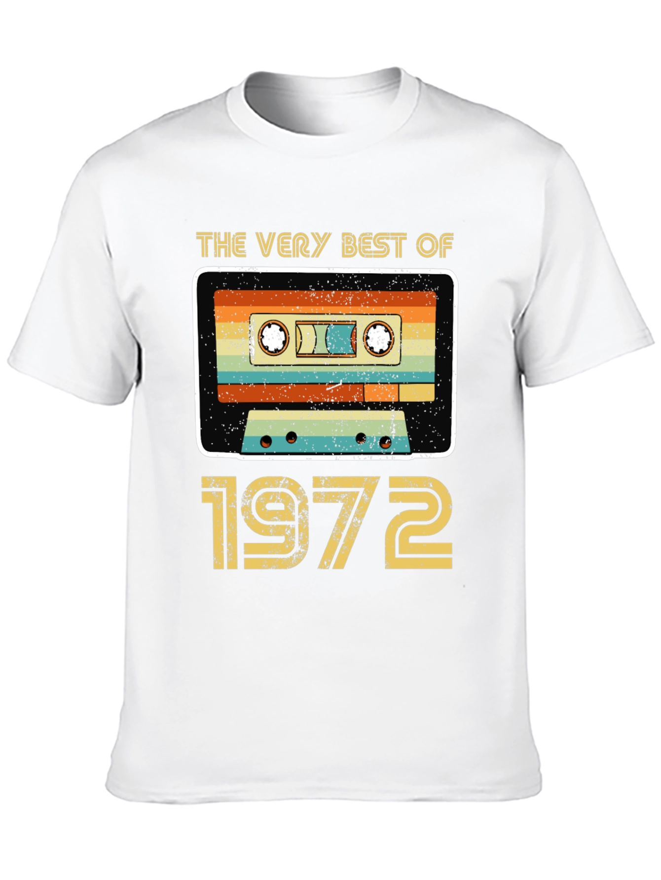 Black Vintage 1972 Cassette Tape T-Shirt view 10