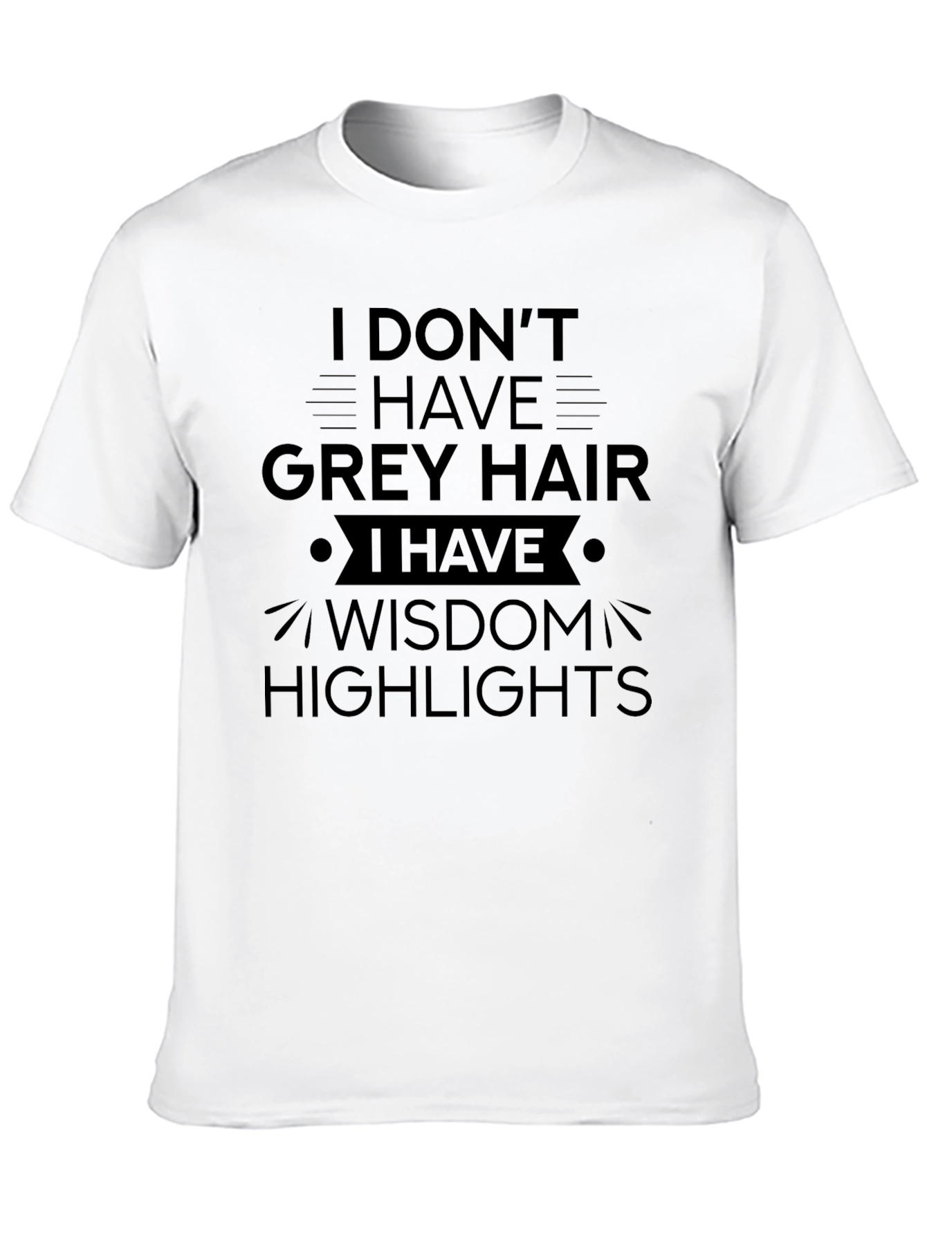 Black Wisdom Highlights Graphic T-Shirt view 10