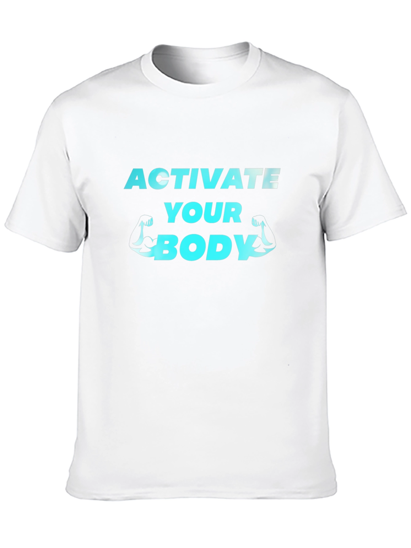 Black Activate Your Body Black T-Shirt view 10
