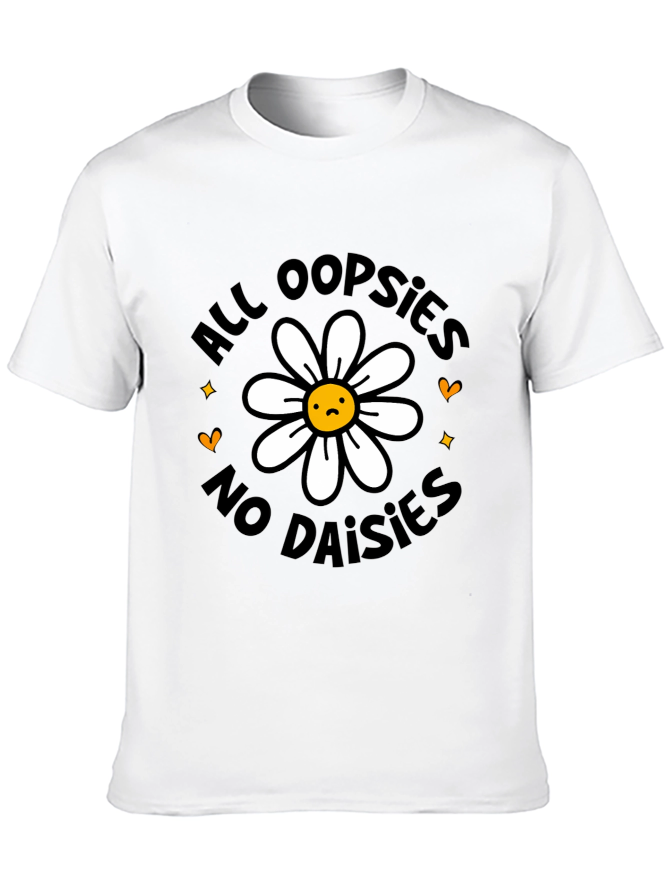 Black All Oopsies No Daisies Graphic Tee view 10