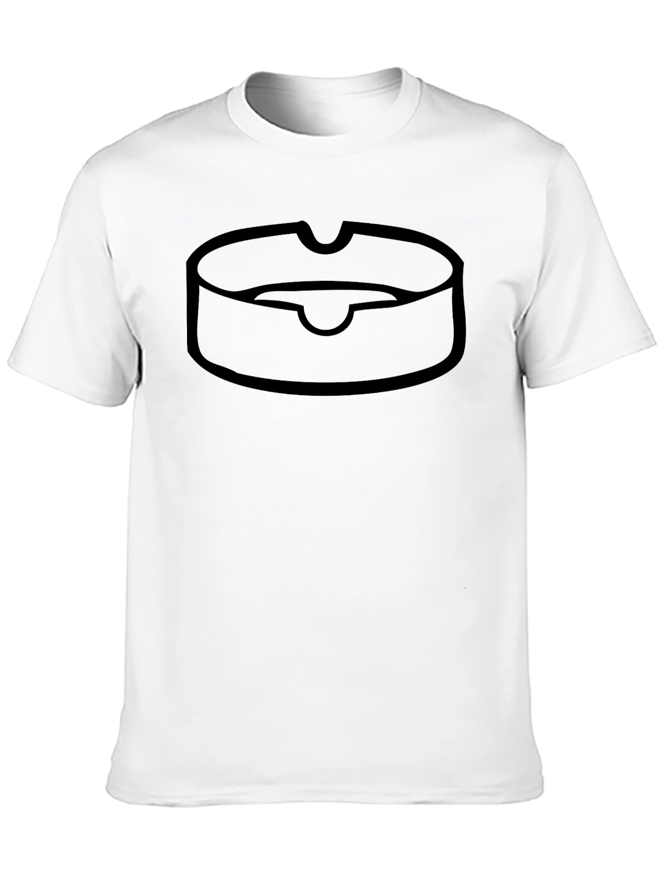 Black Ashtray Graphic Tee - Bold Statement Shirt view 10