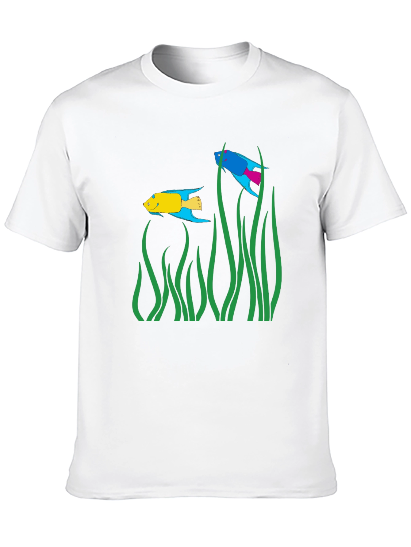 Black Fish Tank Graphic T-Shirt view 10