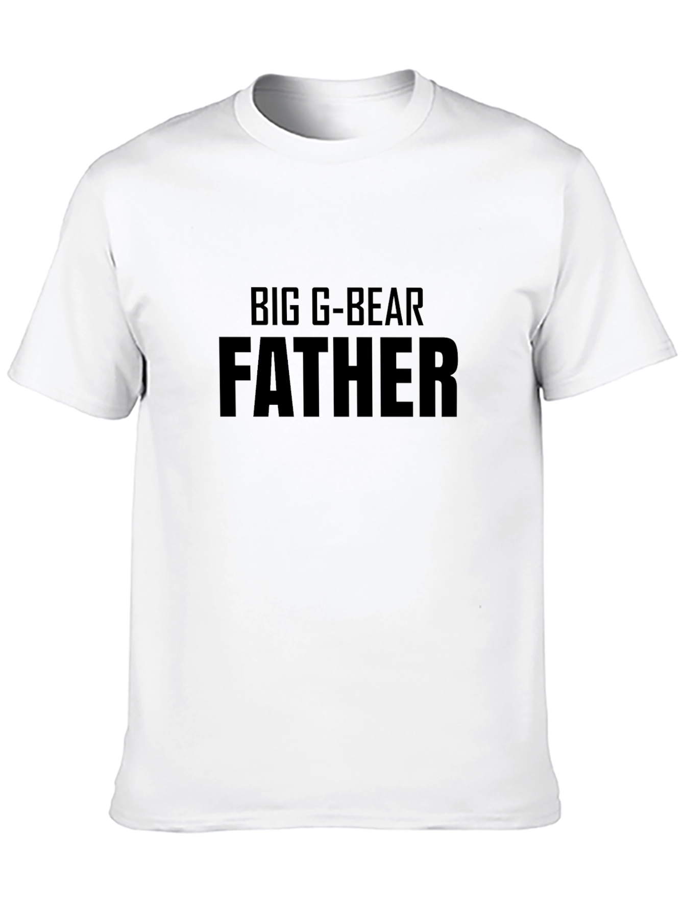 Black Big G-Bear Father Black T-Shirt view 10
