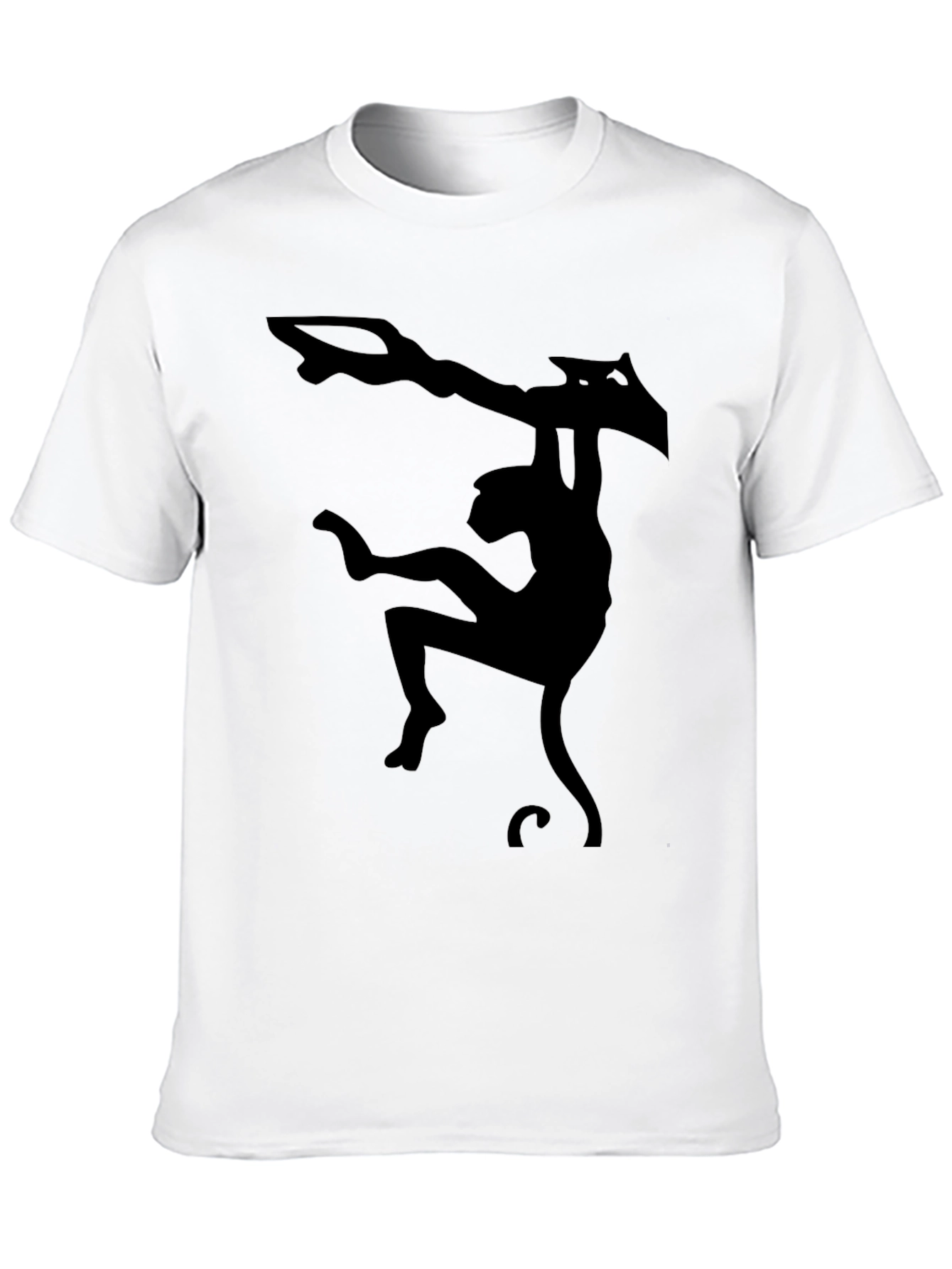 Black Monkey Bar Silhouette Graphic Tee - Black view 10