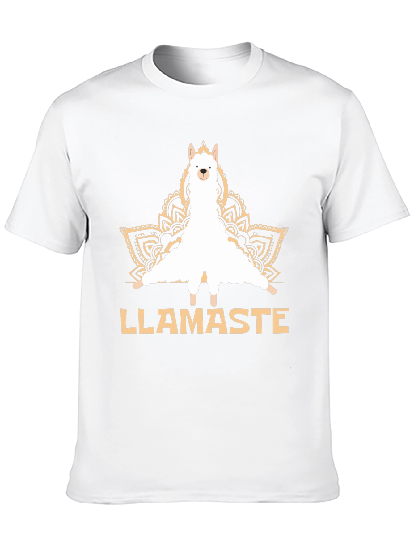 Black Llamaste Men's Graphic T-Shirt view 10